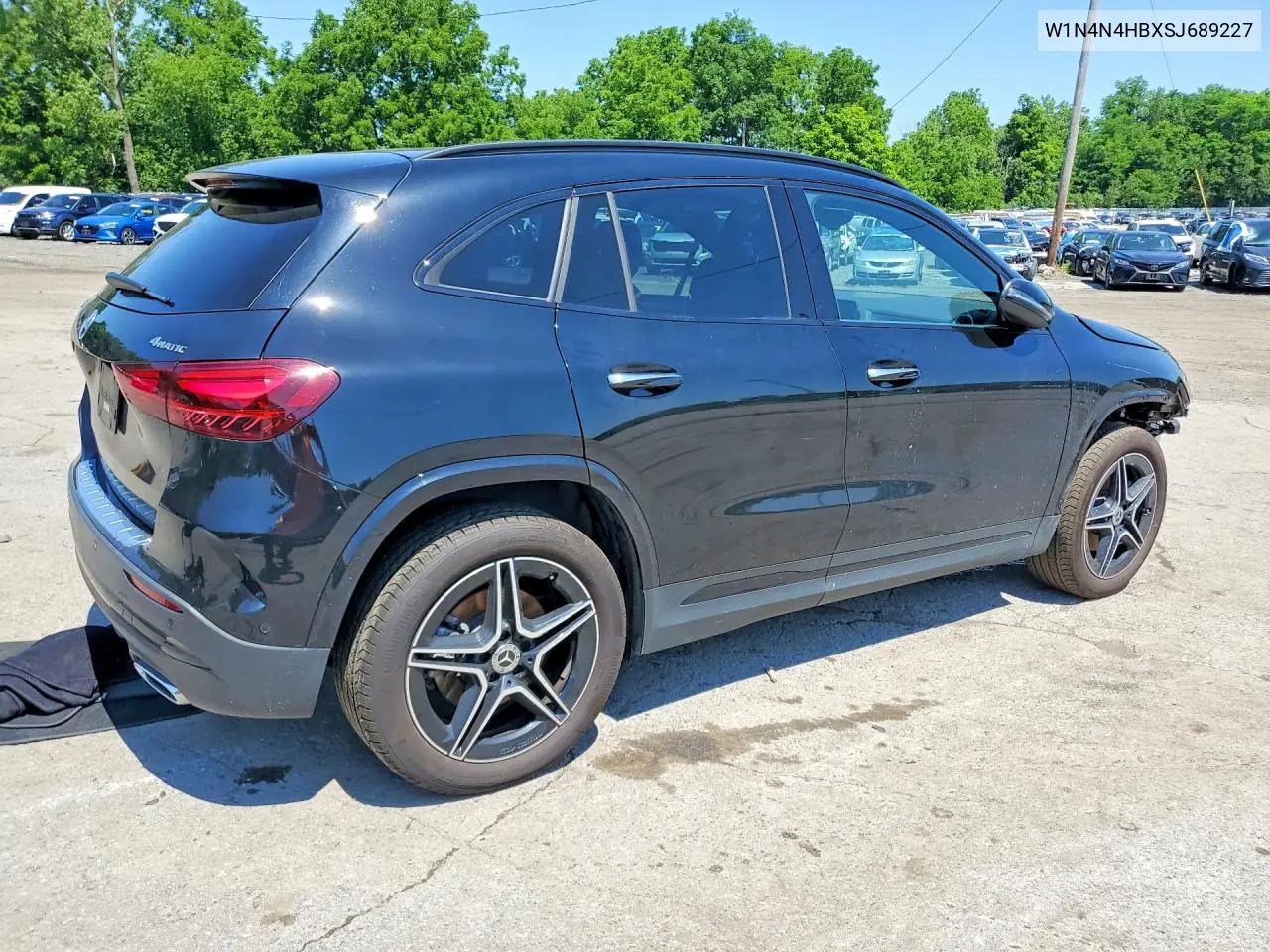 2025 Mercedes-Benz Gla 250 4Matic VIN: W1N4N4HBXSJ689227 Lot: 58946906