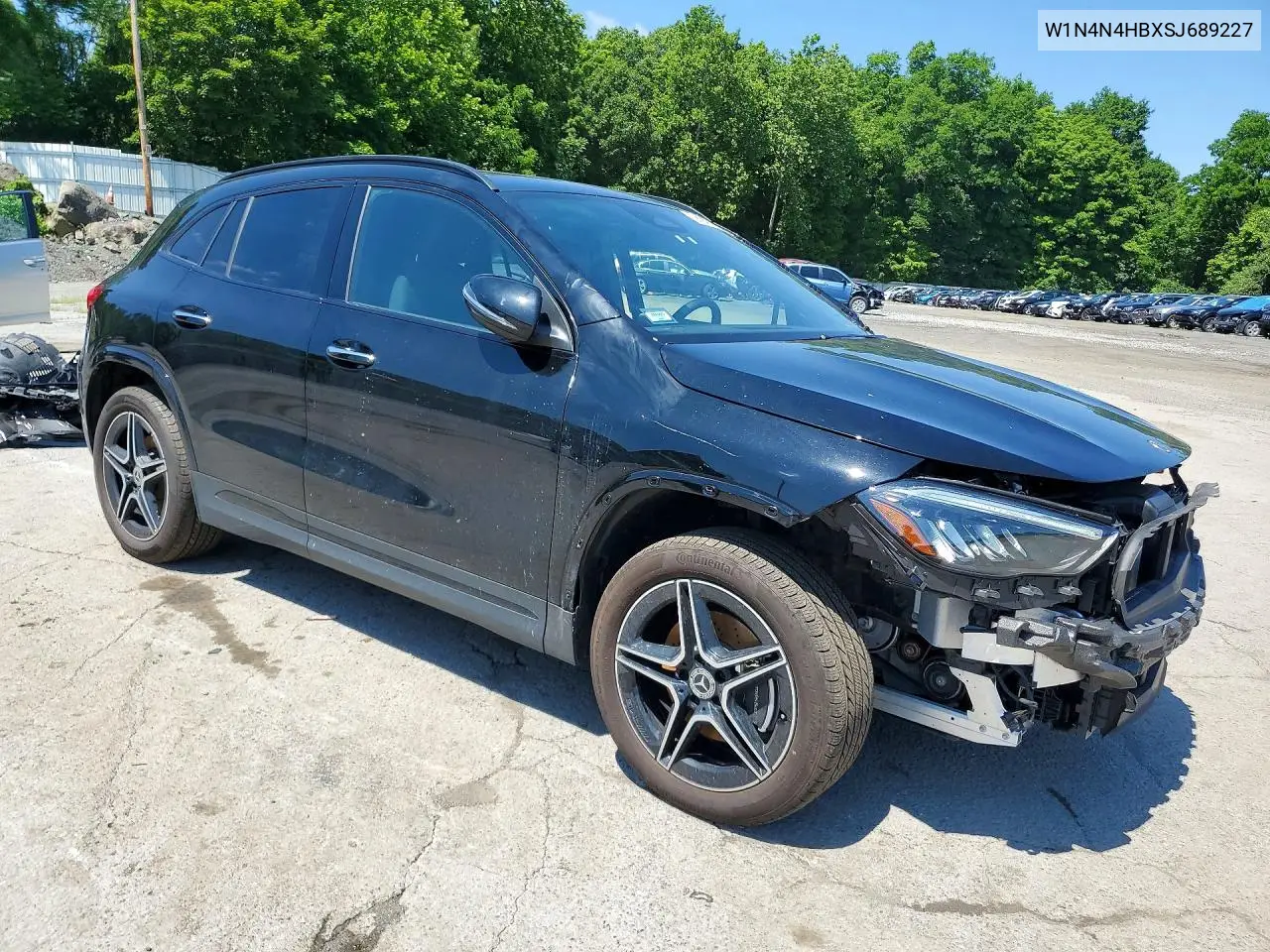 2025 Mercedes-Benz Gla 250 4Matic VIN: W1N4N4HBXSJ689227 Lot: 58946906