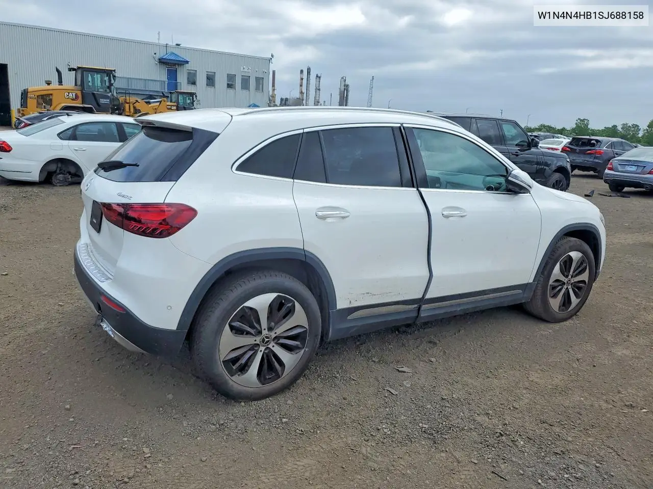 2025 Mercedes-Benz Gla 250 4Matic VIN: W1N4N4HB1SJ688158 Lot: 59248586