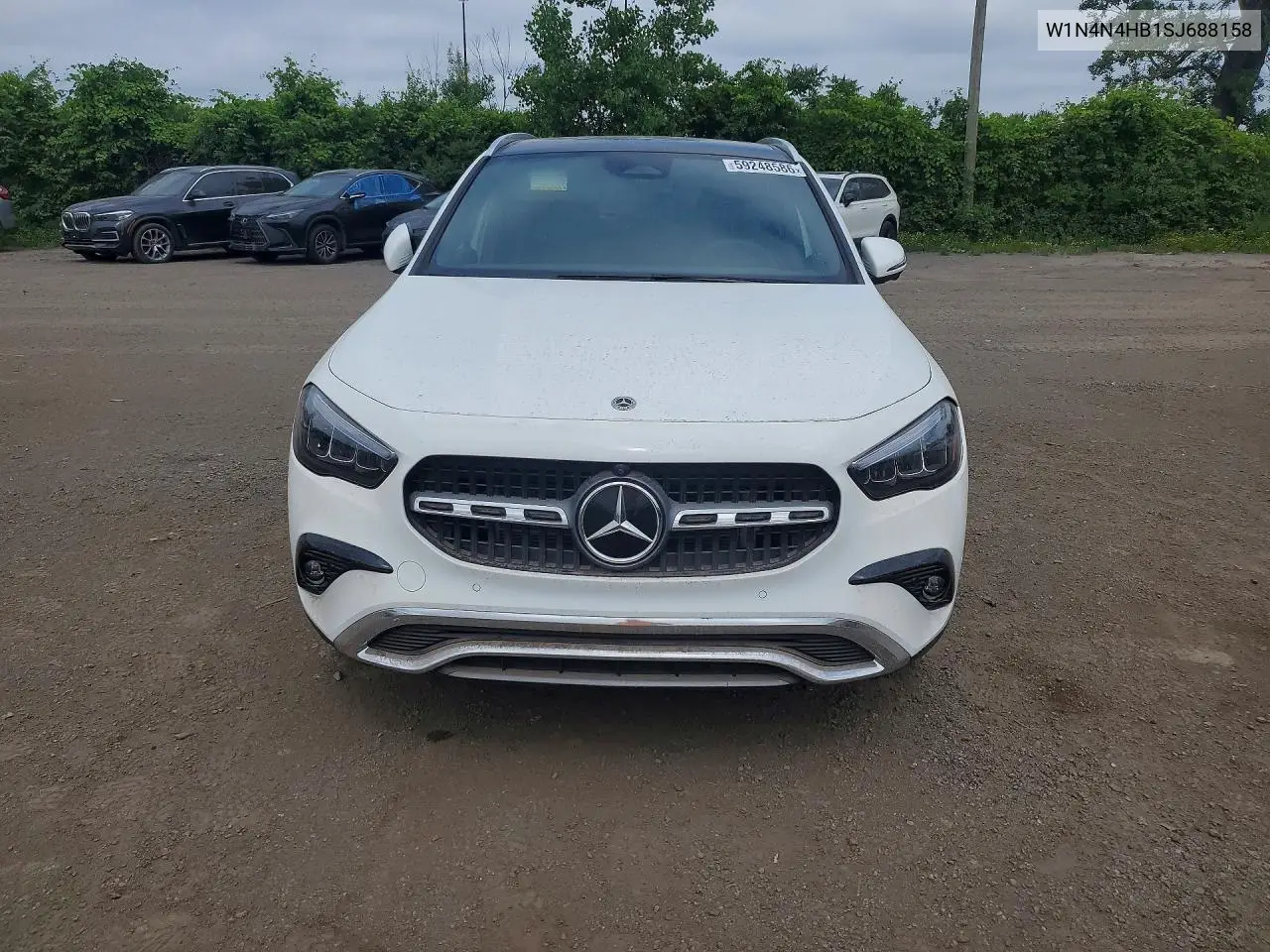 2025 Mercedes-Benz Gla 250 4Matic VIN: W1N4N4HB1SJ688158 Lot: 59248586