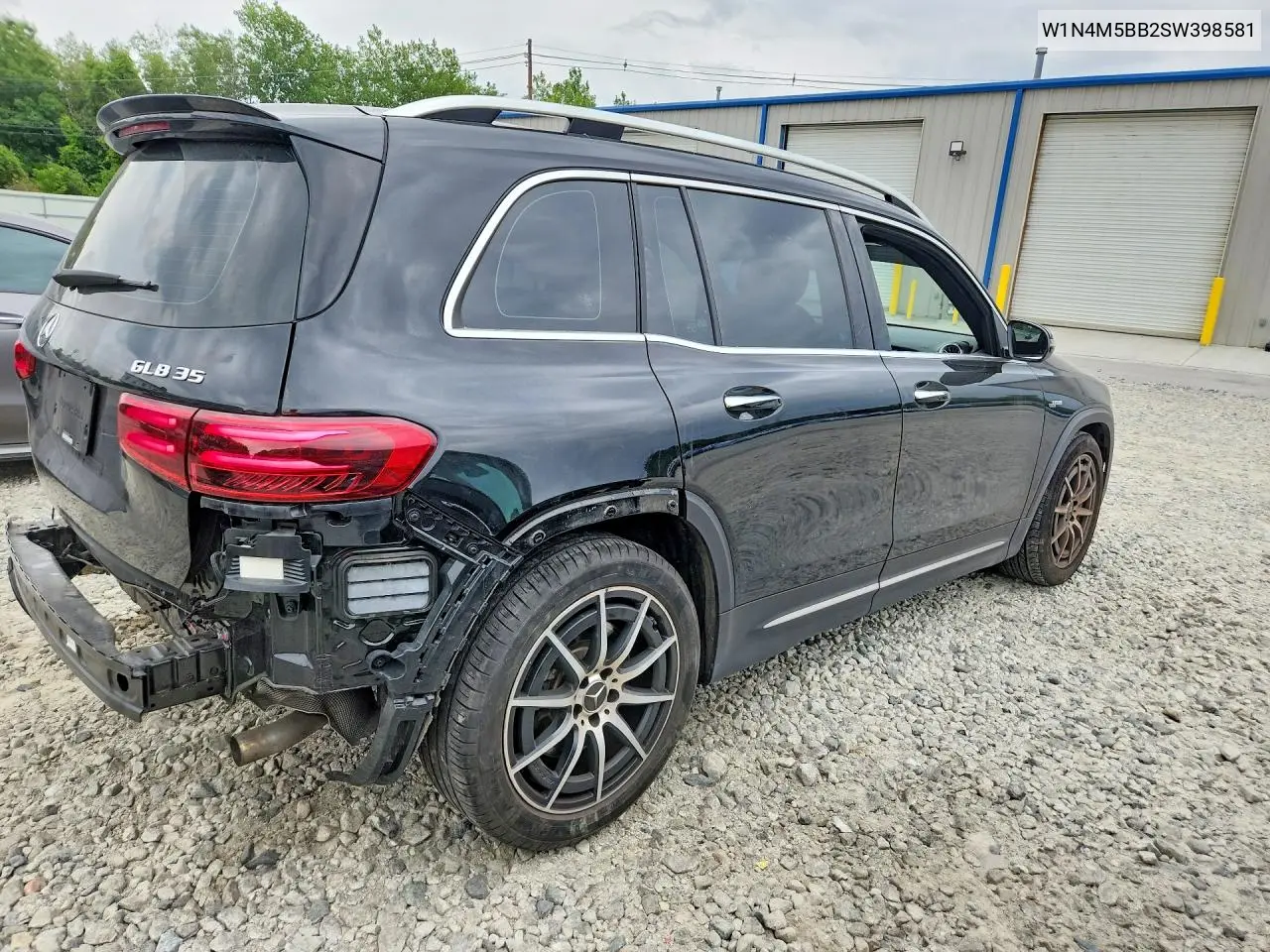 2025 Mercedes-Benz Glb Amg 35 4Matic VIN: W1N4M5BB2SW398581 Lot: 61727786