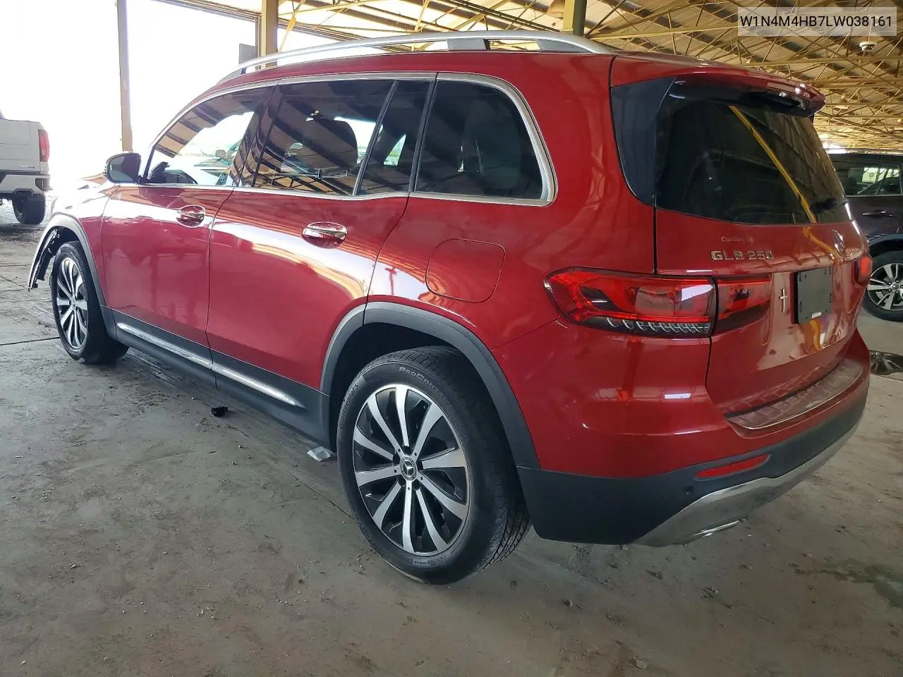 2020 Mercedes-Benz Glb 250 4Matic VIN: W1N4M4HB7LW038161 Lot: 54010316