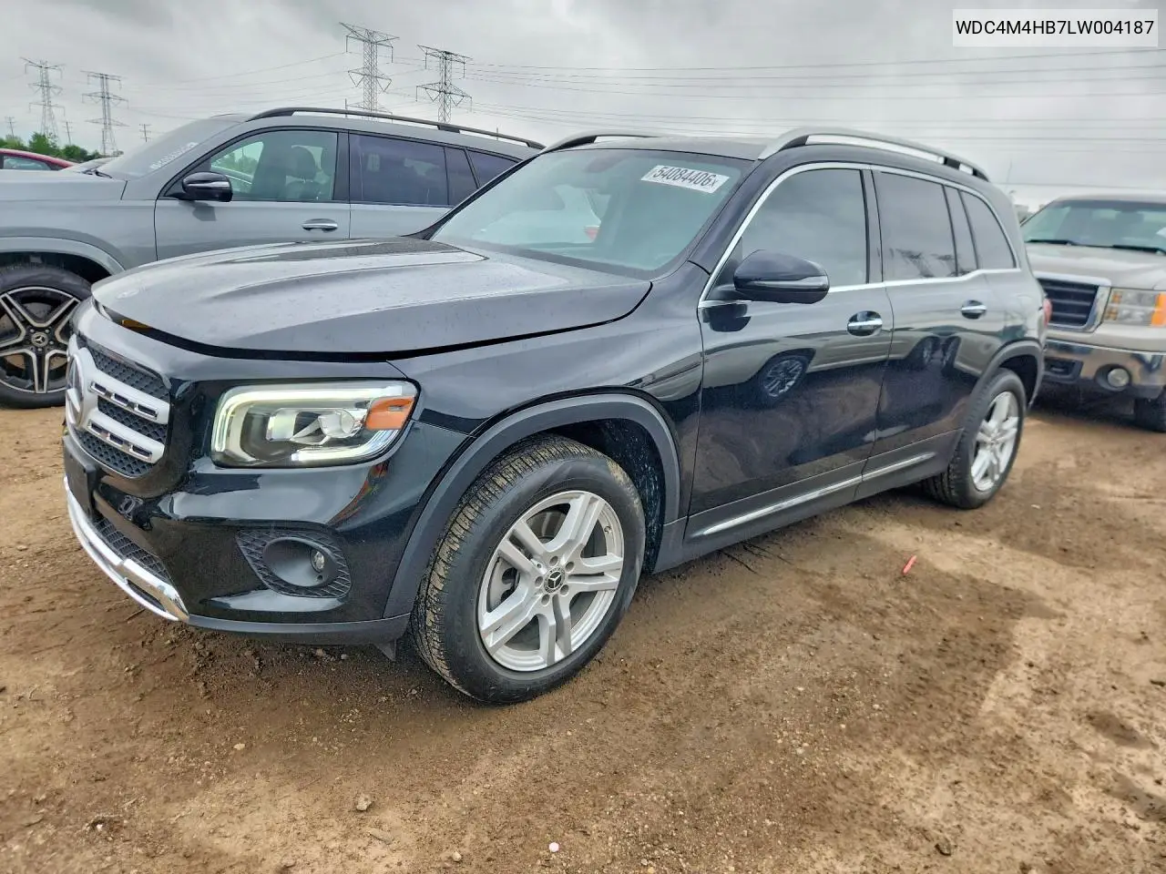 2020 Mercedes-Benz Glb 250 4Matic VIN: WDC4M4HB7LW004187 Lot: 54084406