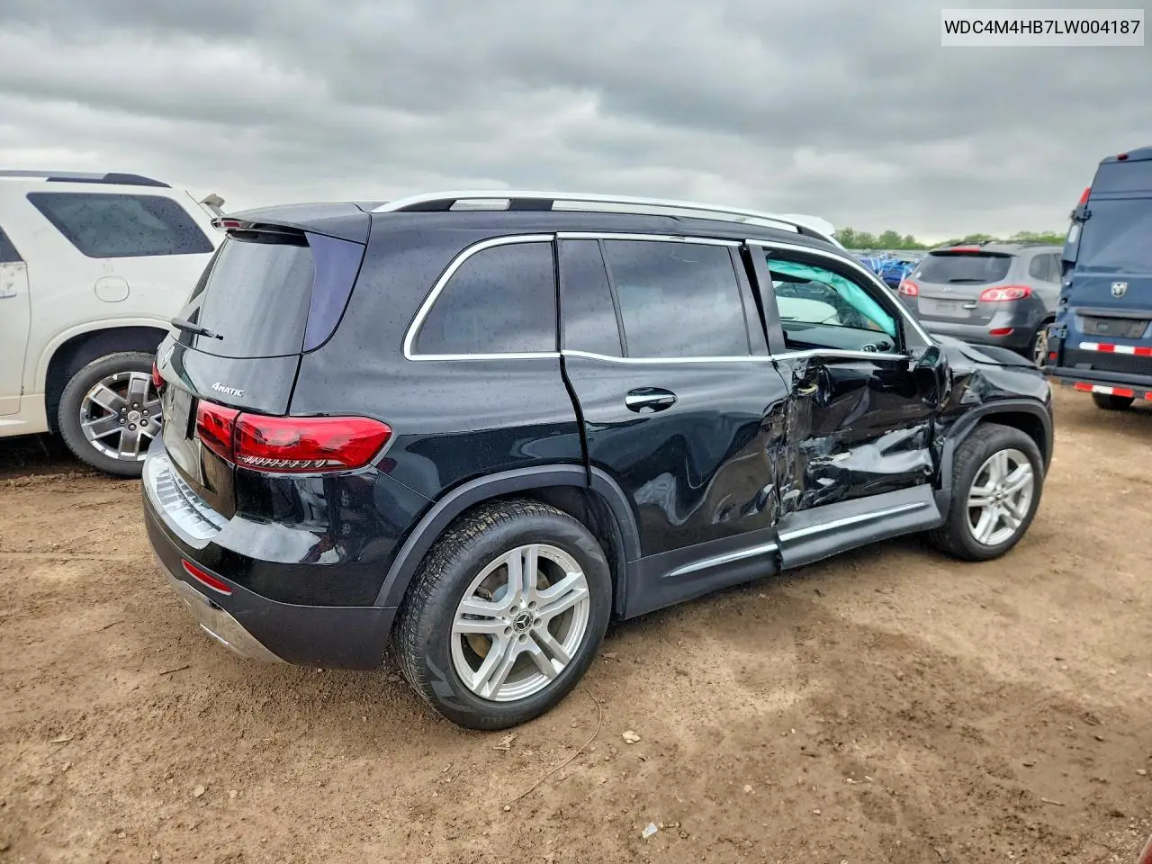 2020 Mercedes-Benz Glb 250 4Matic VIN: WDC4M4HB7LW004187 Lot: 54084406