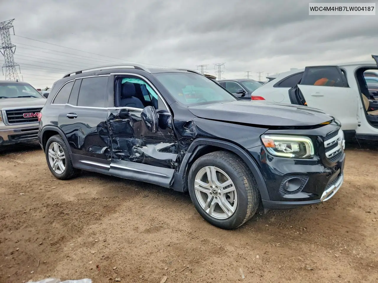 2020 Mercedes-Benz Glb 250 4Matic VIN: WDC4M4HB7LW004187 Lot: 54084406