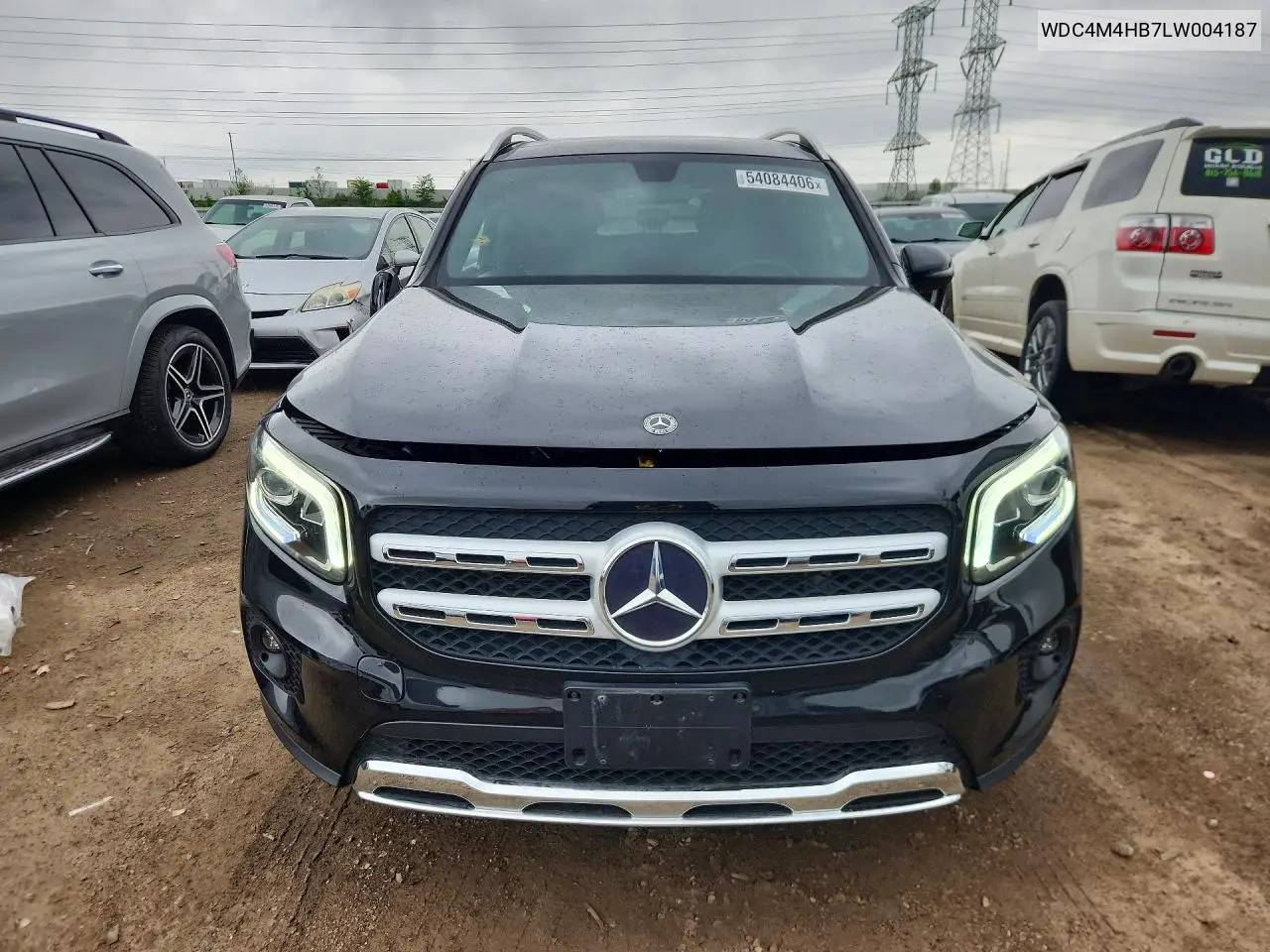 2020 Mercedes-Benz Glb 250 4Matic VIN: WDC4M4HB7LW004187 Lot: 54084406