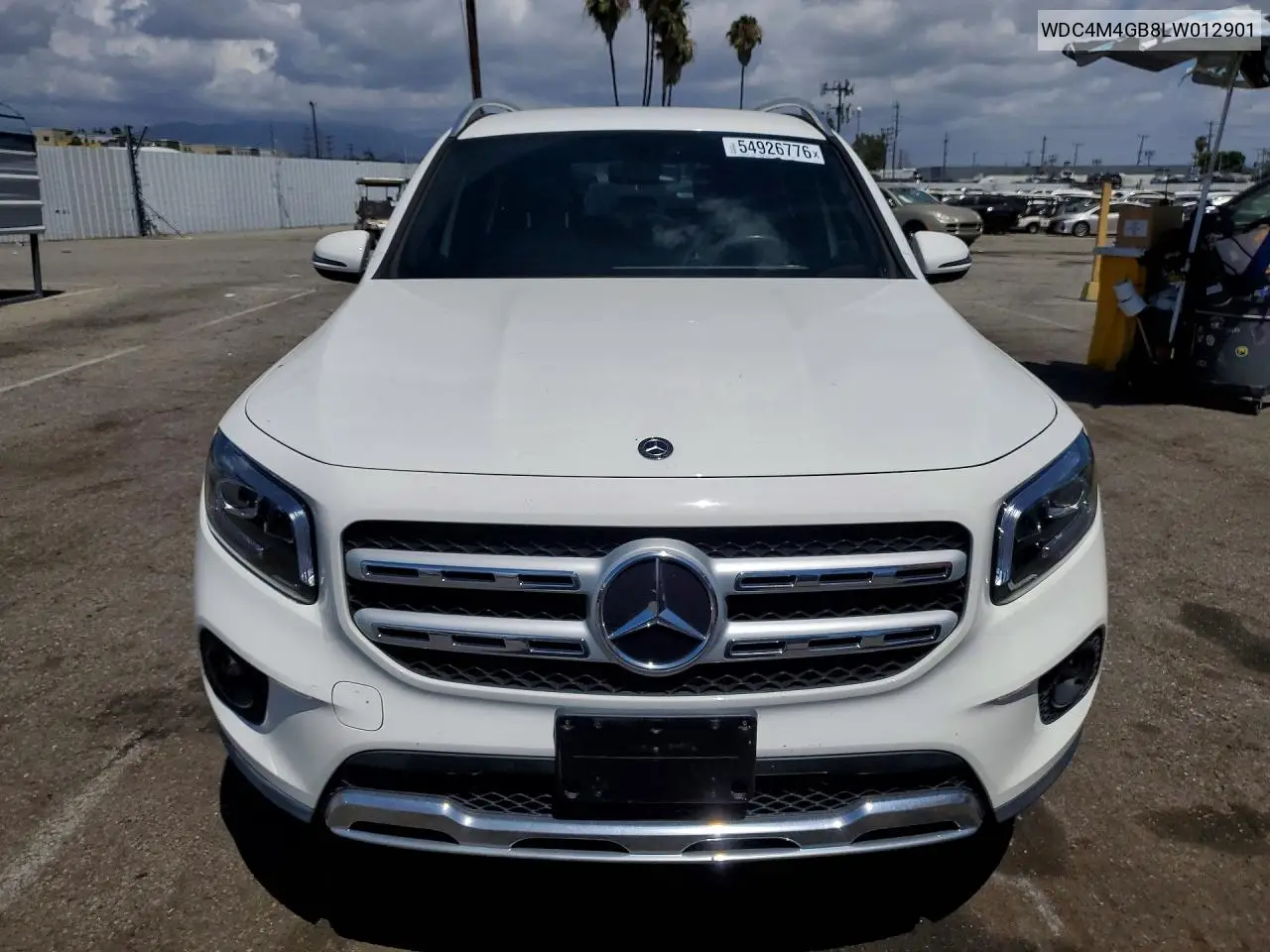 2020 Mercedes-Benz Glb 250 VIN: WDC4M4GB8LW012901 Lot: 54926776