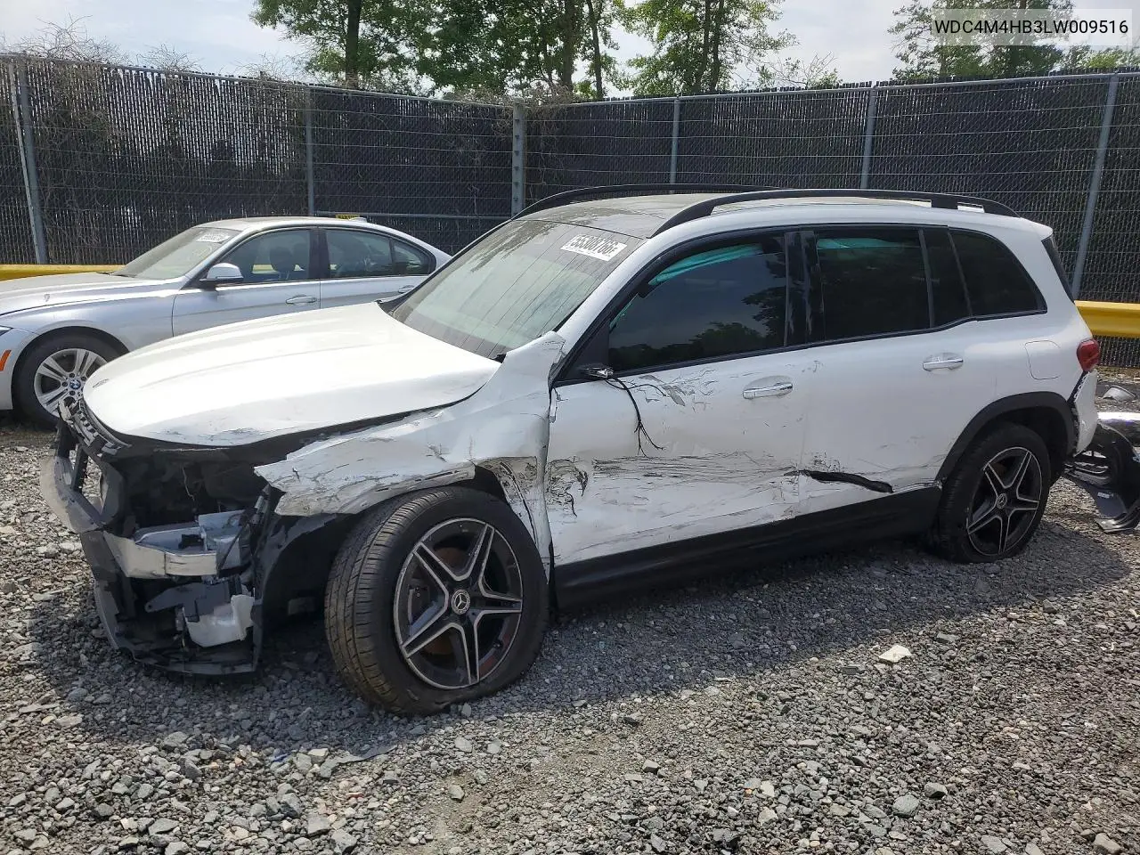 2020 Mercedes-Benz Glb Class VIN: WDC4M4HB3LW009516 Lot: 55308766