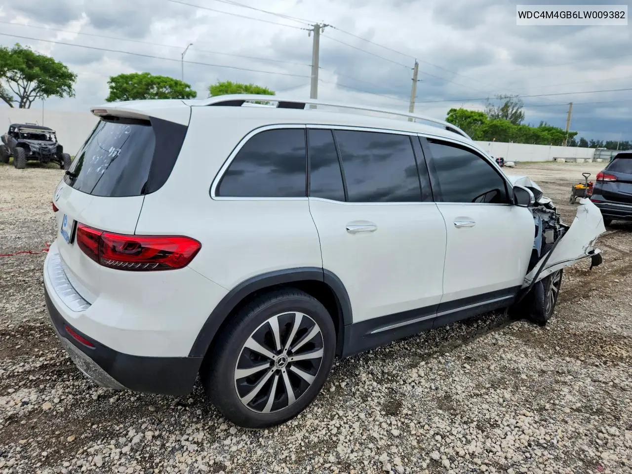 2020 Mercedes-Benz Glb 250 VIN: WDC4M4GB6LW009382 Lot: 55499016
