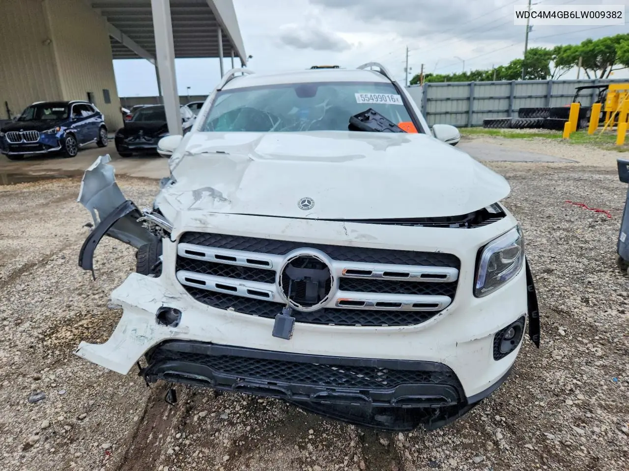 2020 Mercedes-Benz Glb 250 VIN: WDC4M4GB6LW009382 Lot: 55499016