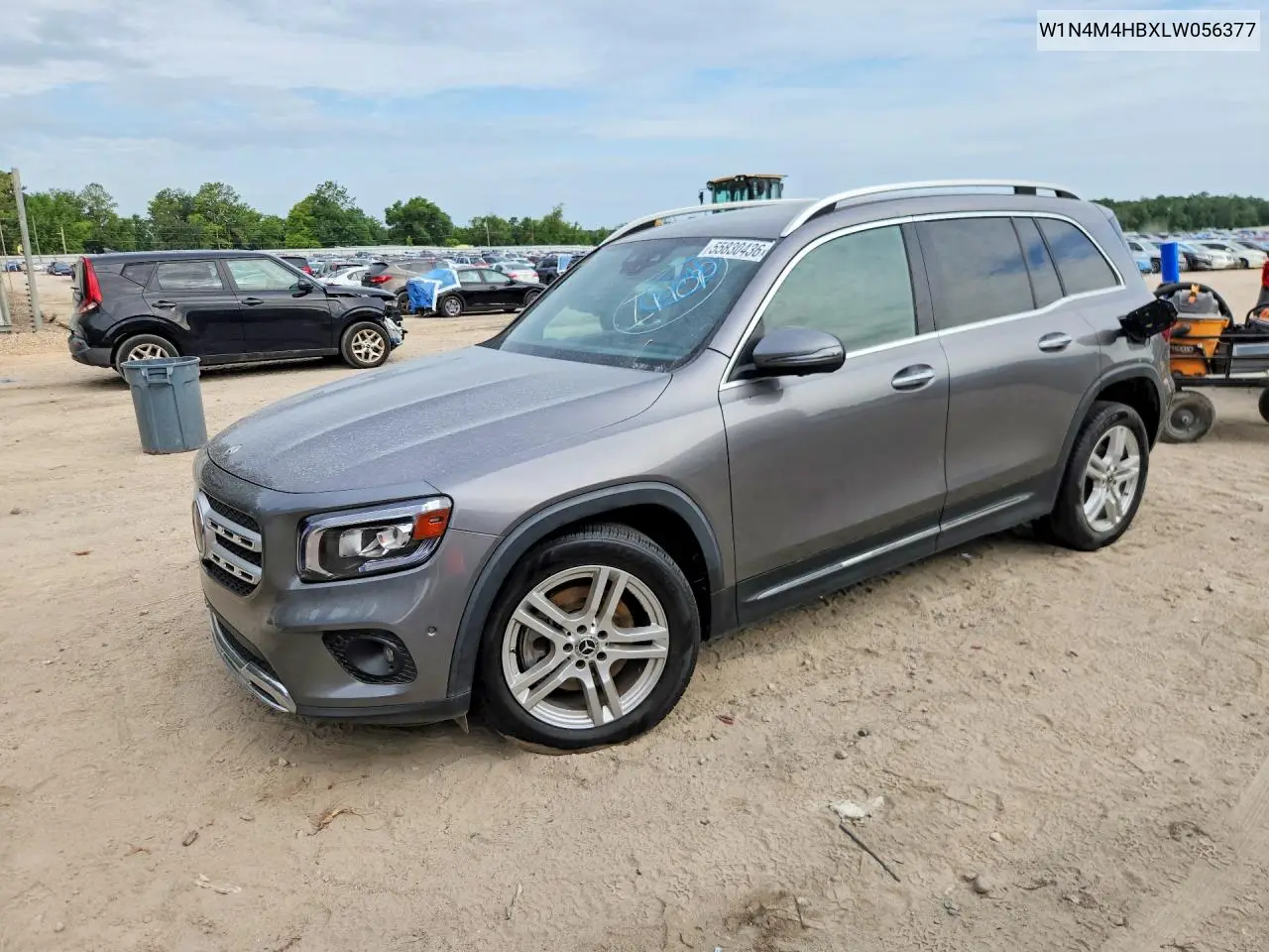 2020 Mercedes-Benz Glb 250 4Matic VIN: W1N4M4HBXLW056377 Lot: 55830436