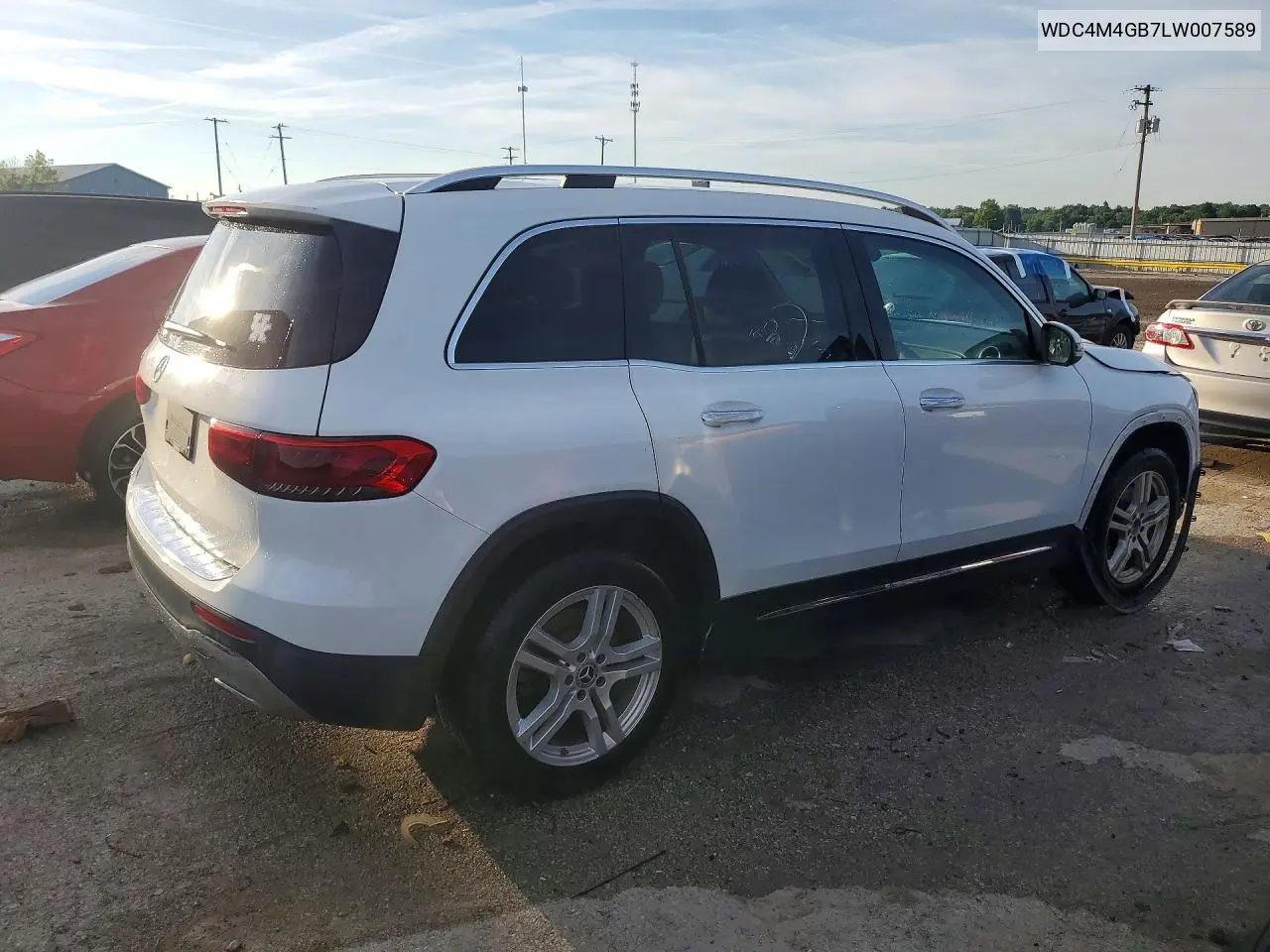 2020 Mercedes-Benz Glb 250 VIN: WDC4M4GB7LW007589 Lot: 56158646