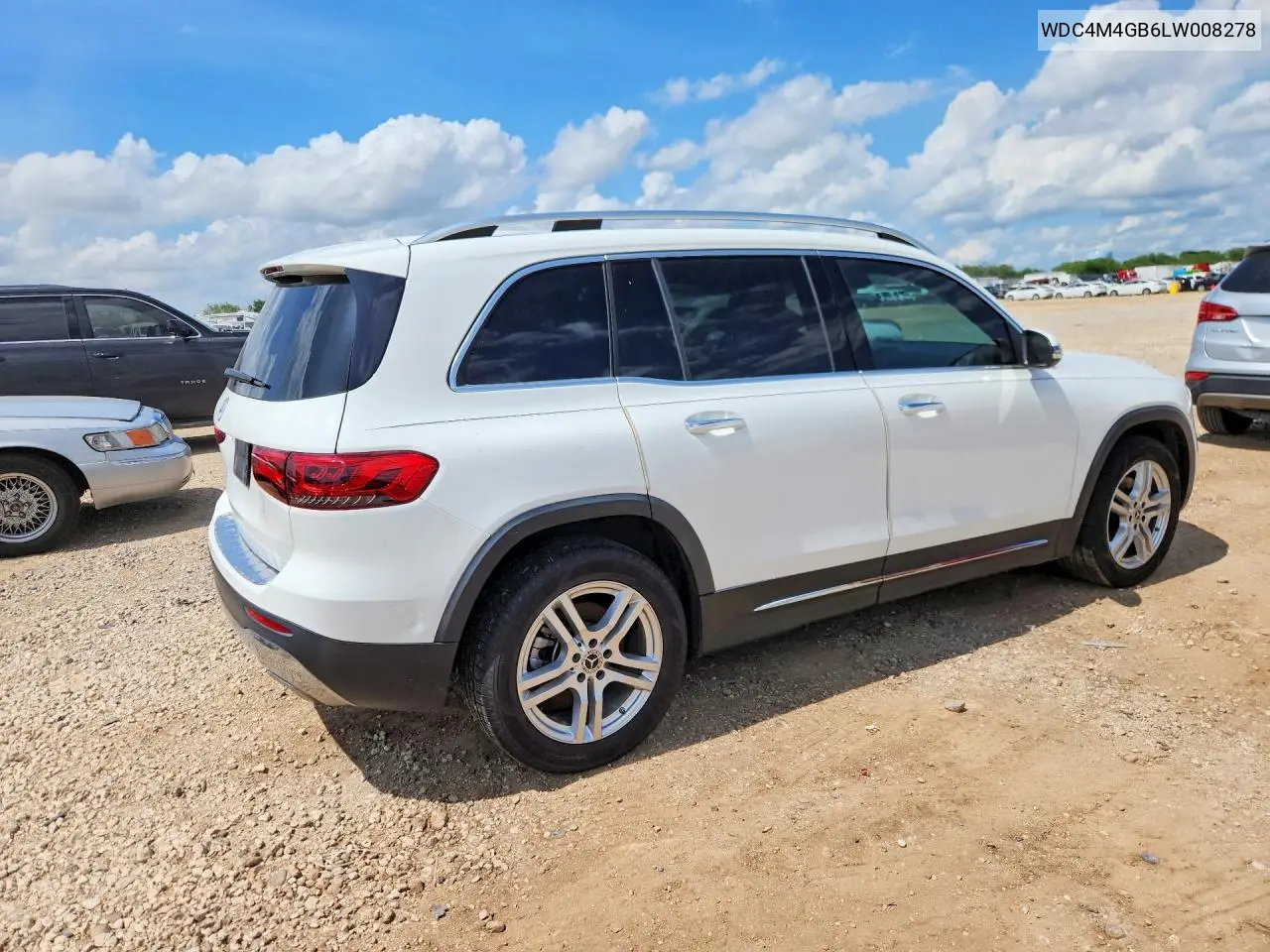 2020 Mercedes-Benz Glb 250 VIN: WDC4M4GB6LW008278 Lot: 56251516