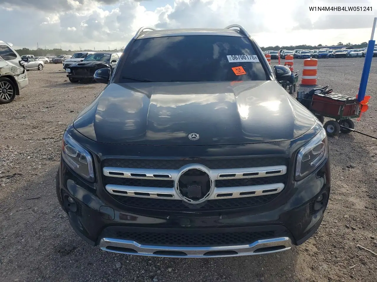 2020 Mercedes-Benz Glb 250 4Matic VIN: W1N4M4HB4LW051241 Lot: 56706176