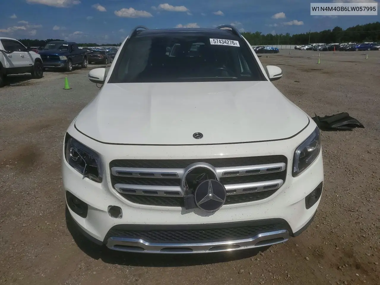 2020 Mercedes-Benz Glb 250 VIN: W1N4M4GB6LW057995 Lot: 57434276