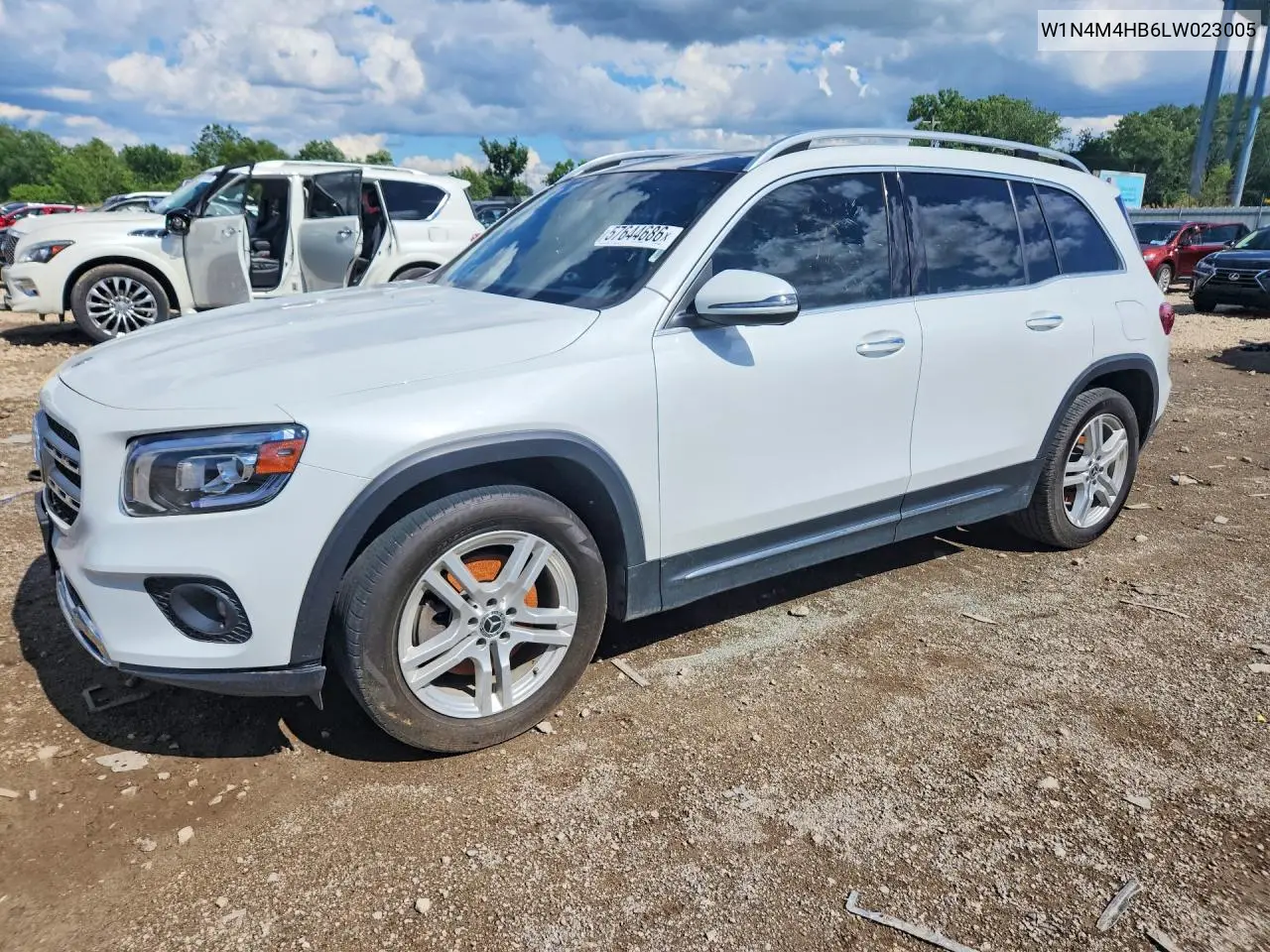 2020 Mercedes-Benz Glb 250 4Matic VIN: W1N4M4HB6LW023005 Lot: 57644686