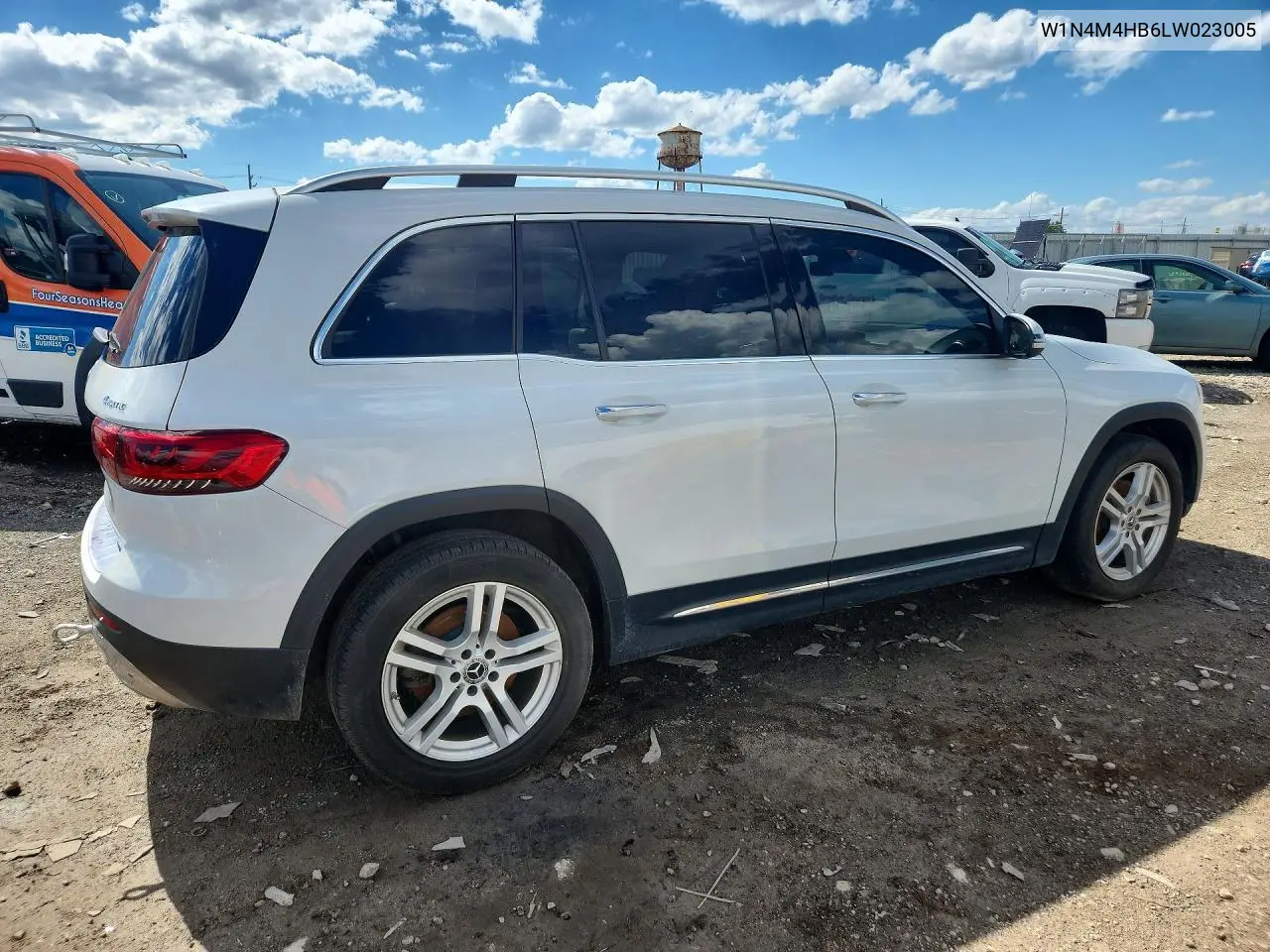 2020 Mercedes-Benz Glb 250 4Matic VIN: W1N4M4HB6LW023005 Lot: 57644686