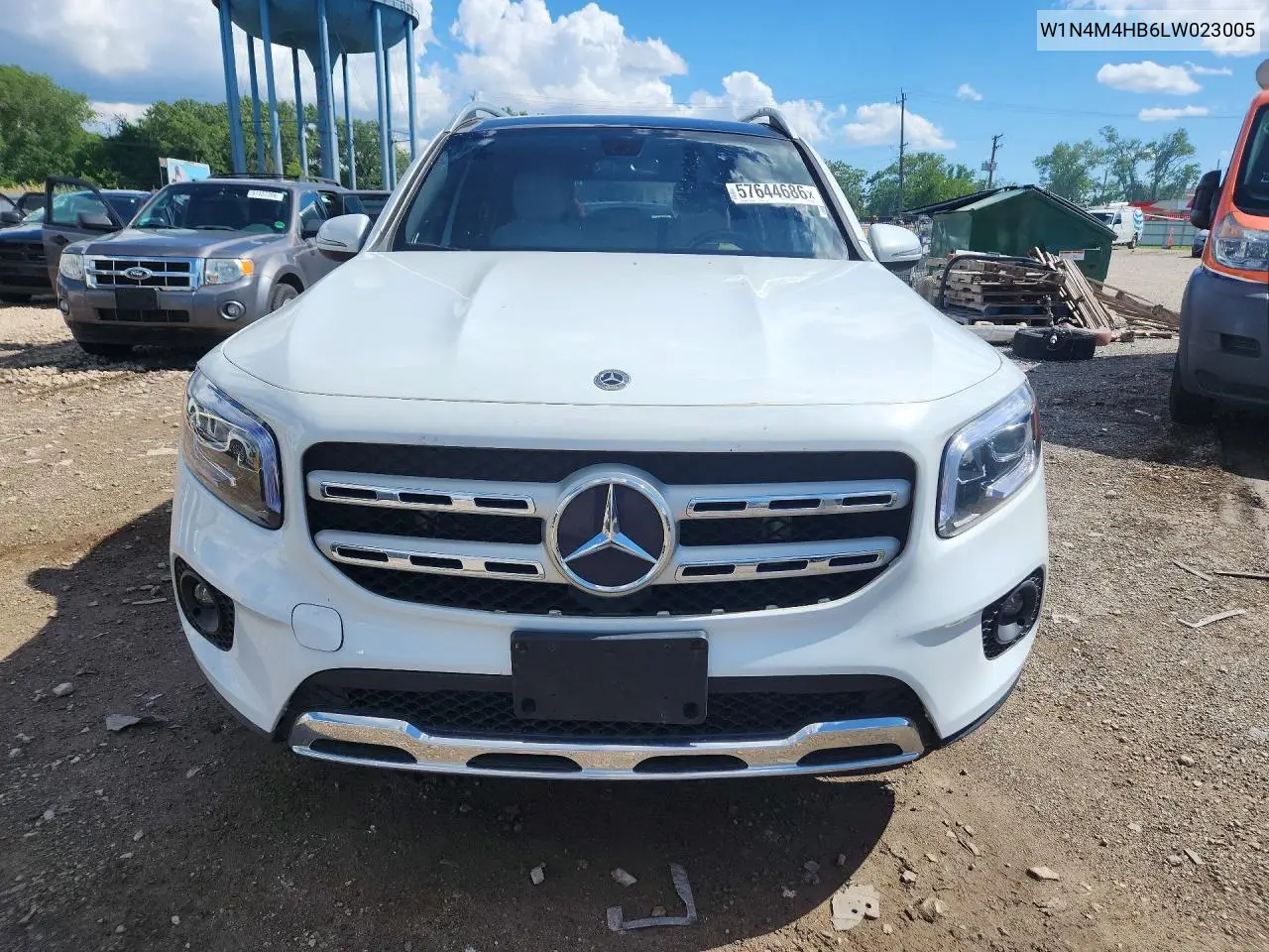 2020 Mercedes-Benz Glb 250 4Matic VIN: W1N4M4HB6LW023005 Lot: 57644686