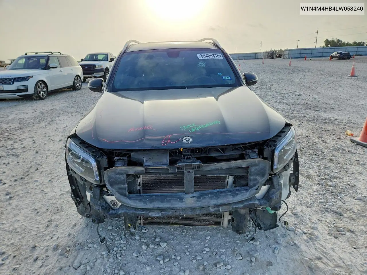2020 Mercedes-Benz Glb 250 4Matic VIN: W1N4M4HB4LW058240 Lot: 58406316