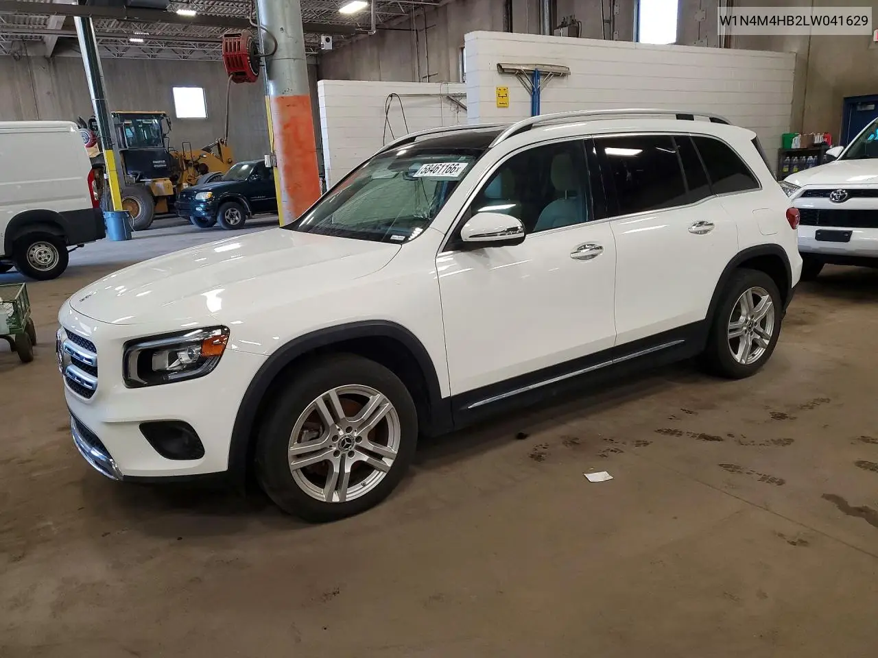 2020 Mercedes-Benz Glb 250 4Matic VIN: W1N4M4HB2LW041629 Lot: 58461166