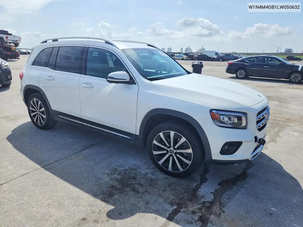 2020 Mercedes-Benz Glb 250 VIN: W1N4M4GB1LW050632 Lot: 58835796