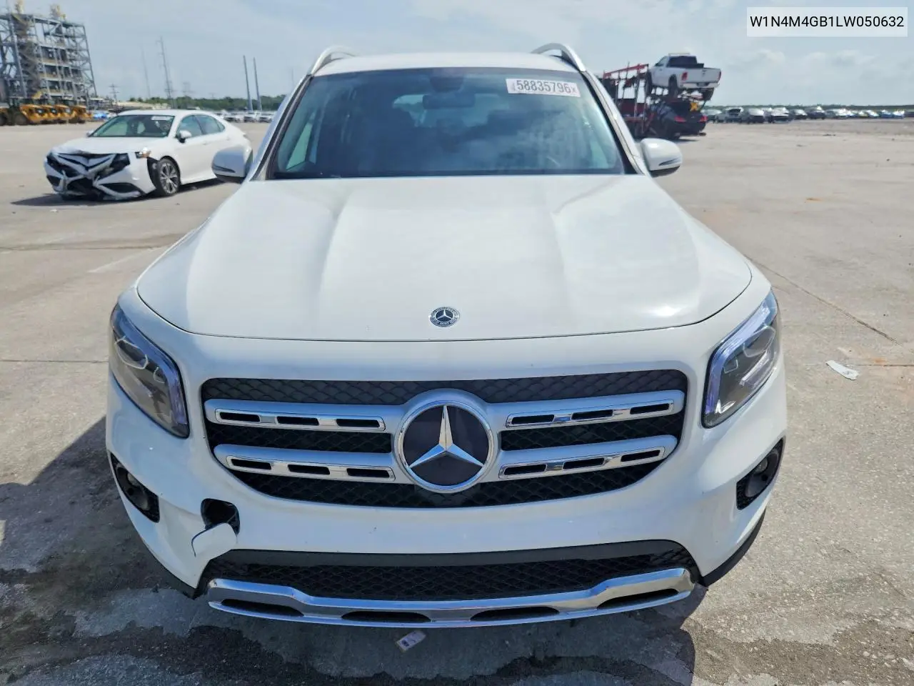 2020 Mercedes-Benz Glb 250 VIN: W1N4M4GB1LW050632 Lot: 58835796
