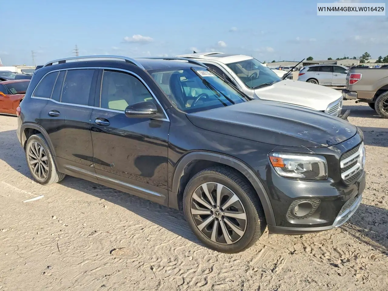 2020 Mercedes-Benz Glb 250 VIN: W1N4M4GBXLW016429 Lot: 58867236