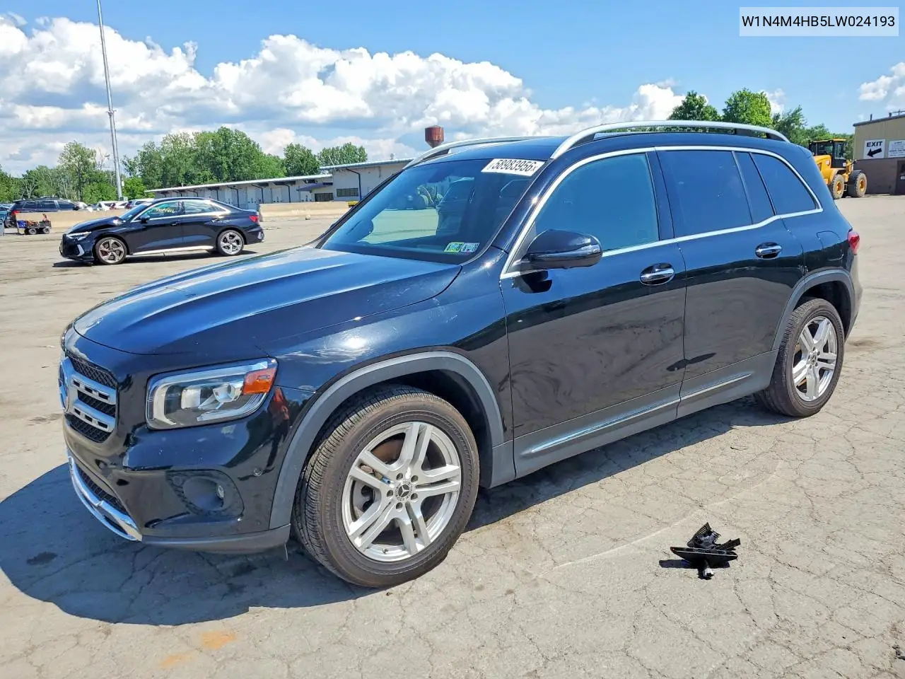 2020 Mercedes-Benz Glb 250 4Matic VIN: W1N4M4HB5LW024193 Lot: 58983956