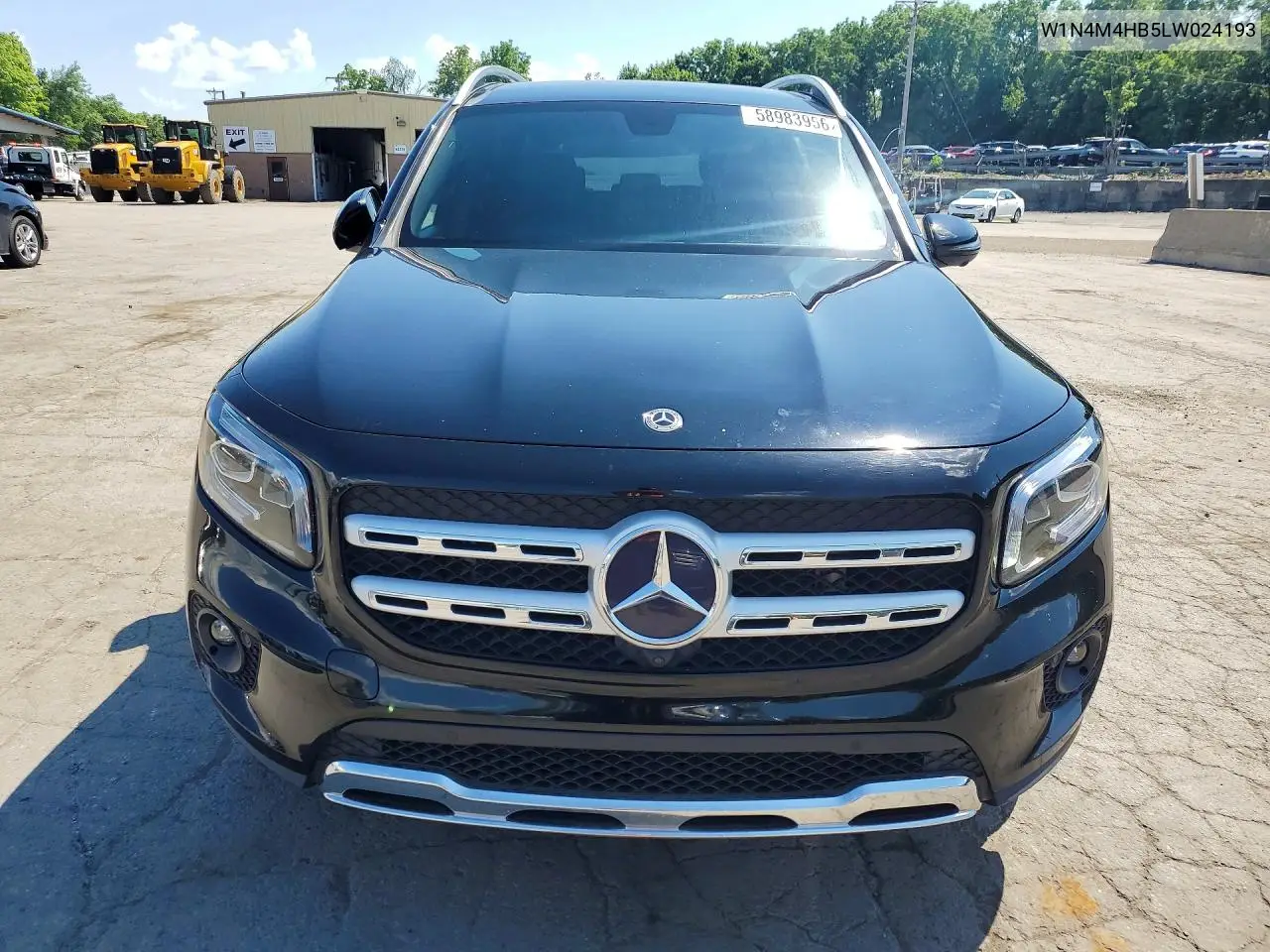 2020 Mercedes-Benz Glb 250 4Matic VIN: W1N4M4HB5LW024193 Lot: 58983956