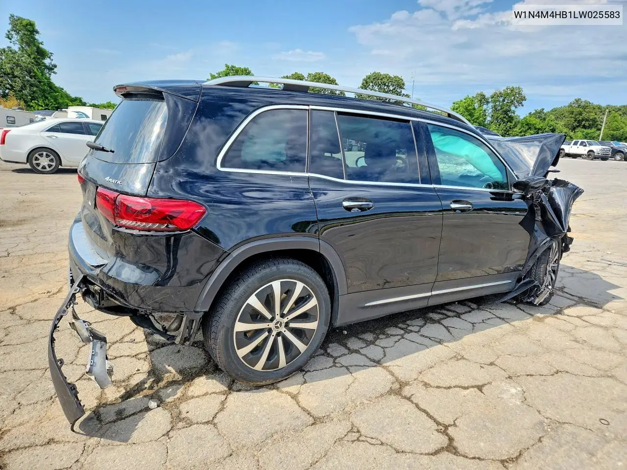 2020 Mercedes-Benz Glb 250 4Matic VIN: W1N4M4HB1LW025583 Lot: 59306466