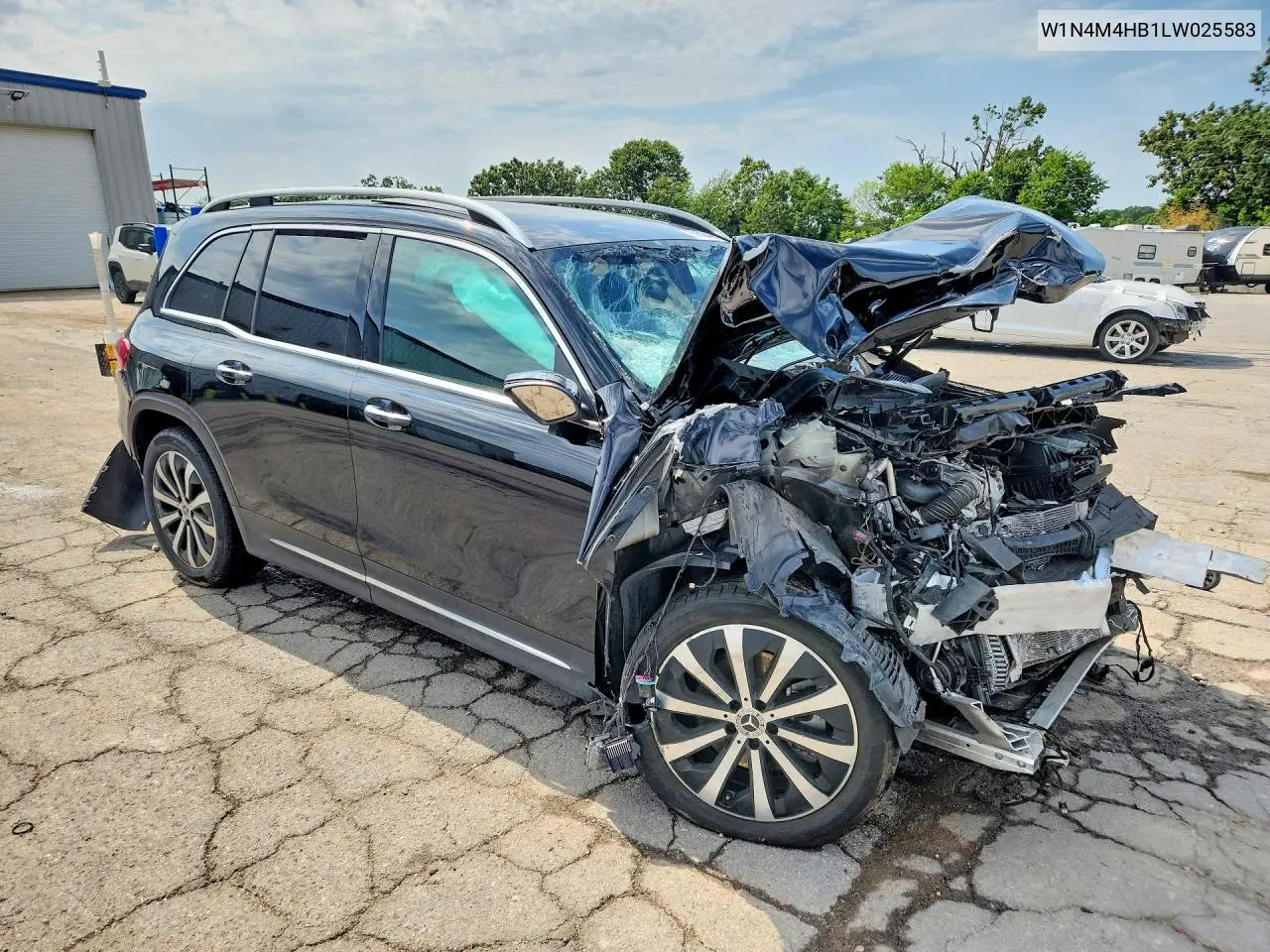 2020 Mercedes-Benz Glb 250 4Matic VIN: W1N4M4HB1LW025583 Lot: 59306466