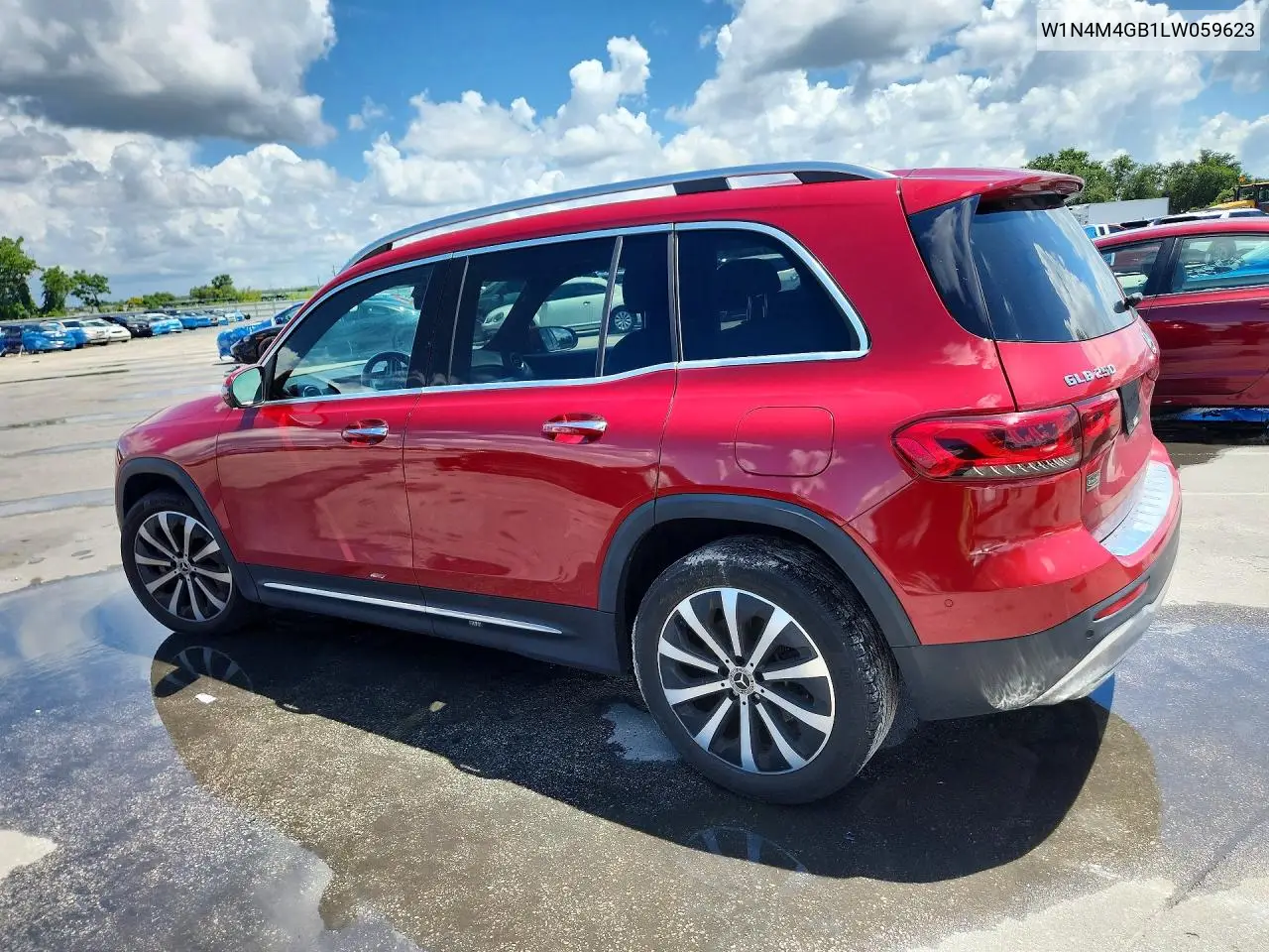 2020 Mercedes-Benz Glb 250 VIN: W1N4M4GB1LW059623 Lot: 59356626