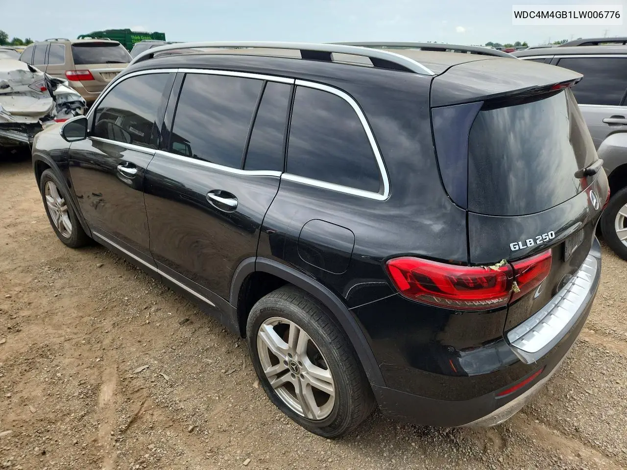 2020 Mercedes-Benz Glb 250 VIN: WDC4M4GB1LW006776 Lot: 59887366