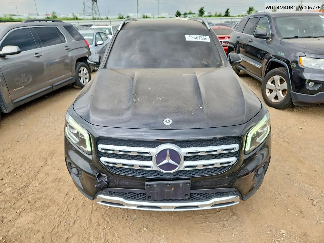 2020 Mercedes-Benz Glb 250 VIN: WDC4M4GB1LW006776 Lot: 59887366