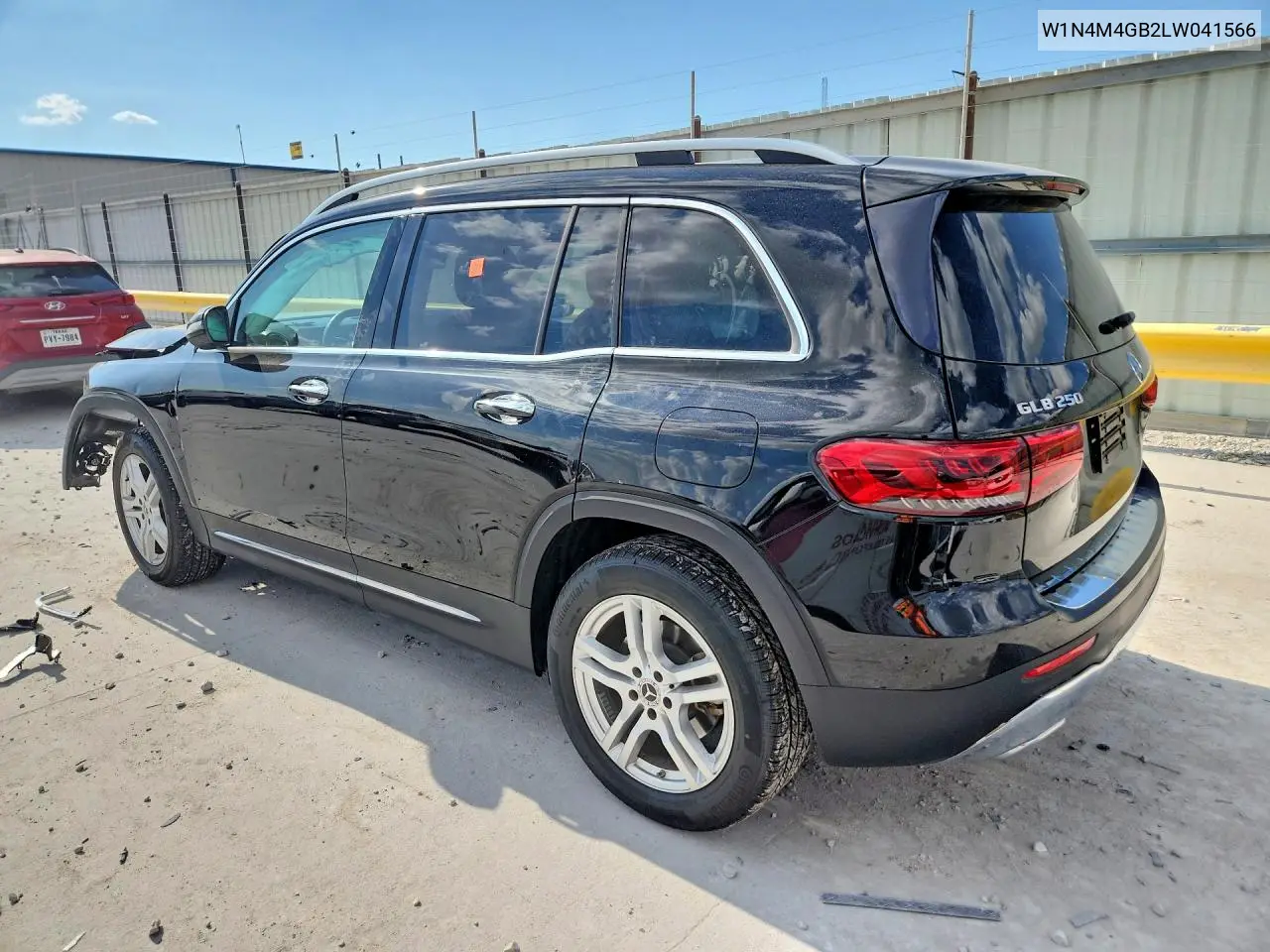 2020 Mercedes-Benz Glb 250 VIN: W1N4M4GB2LW041566 Lot: 60138576