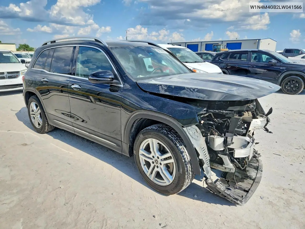 2020 Mercedes-Benz Glb 250 VIN: W1N4M4GB2LW041566 Lot: 60138576