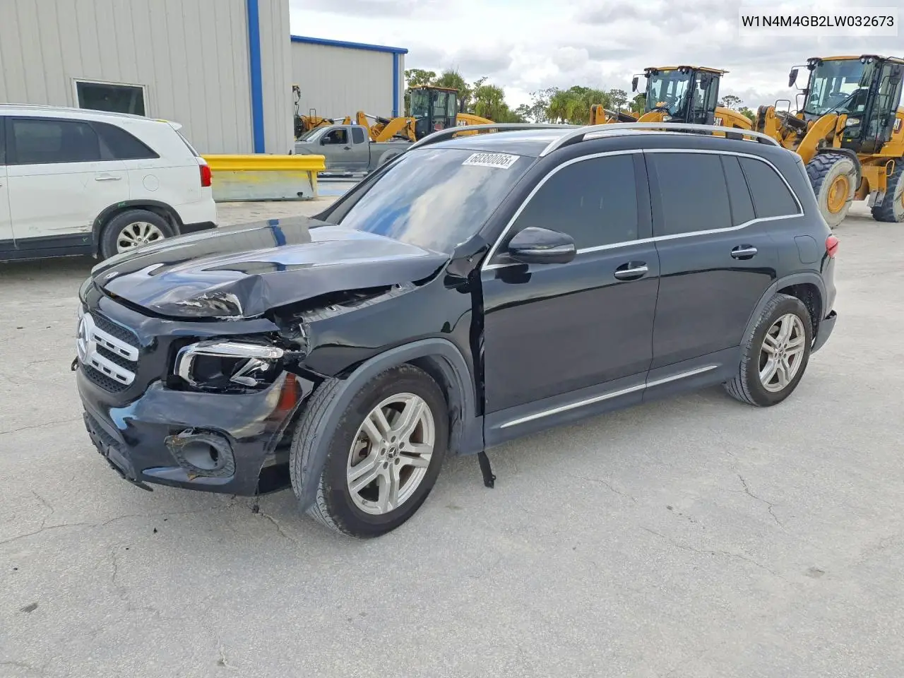 2020 Mercedes-Benz Glb 250 VIN: W1N4M4GB2LW032673 Lot: 60380066