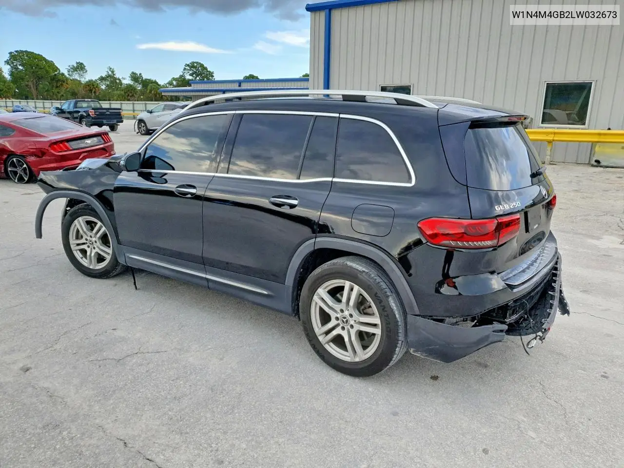 2020 Mercedes-Benz Glb 250 VIN: W1N4M4GB2LW032673 Lot: 60380066
