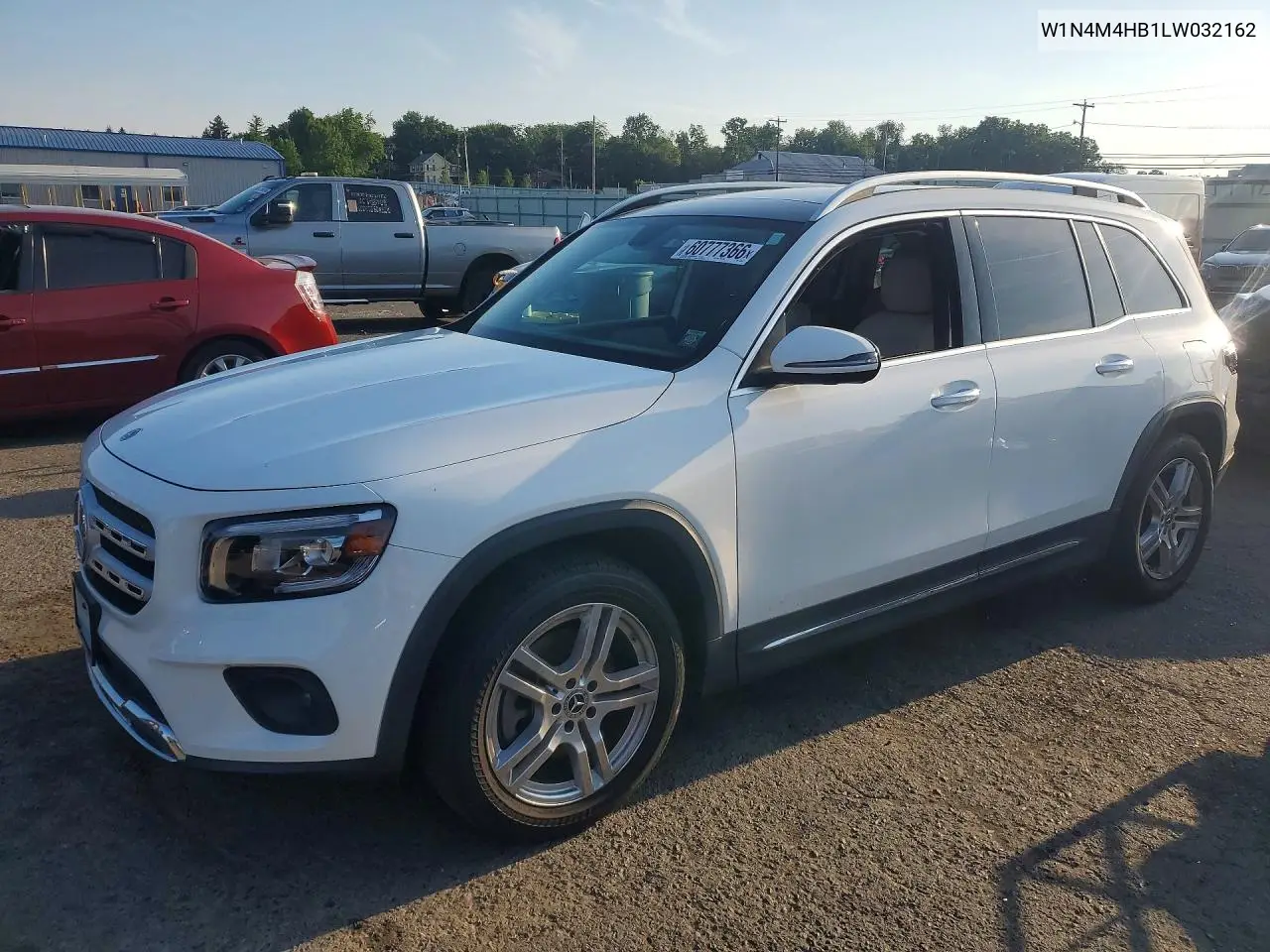 2020 Mercedes-Benz Glb 250 4Matic VIN: W1N4M4HB1LW032162 Lot: 60777366