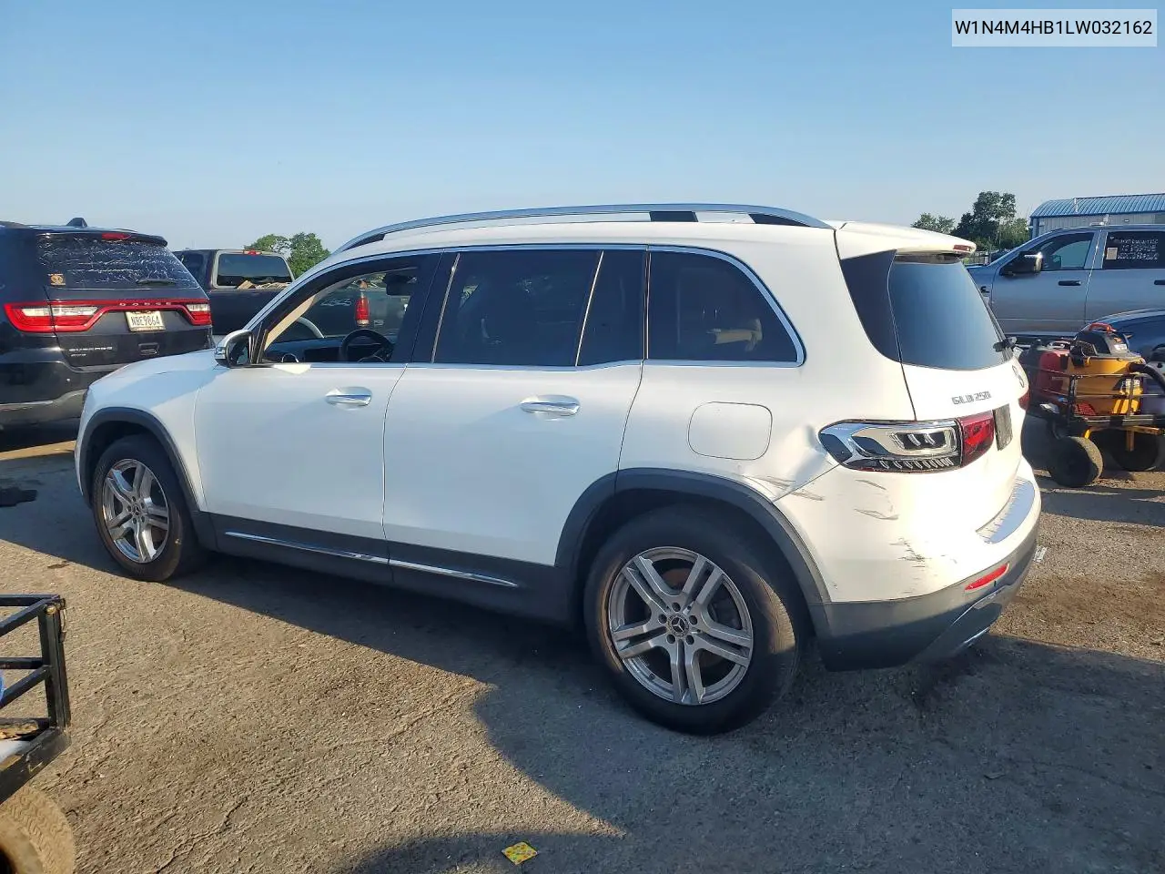 2020 Mercedes-Benz Glb 250 4Matic VIN: W1N4M4HB1LW032162 Lot: 60777366