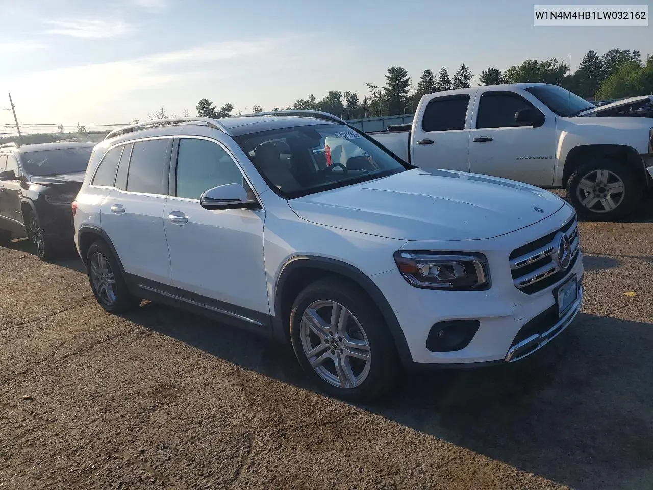 2020 Mercedes-Benz Glb 250 4Matic VIN: W1N4M4HB1LW032162 Lot: 60777366
