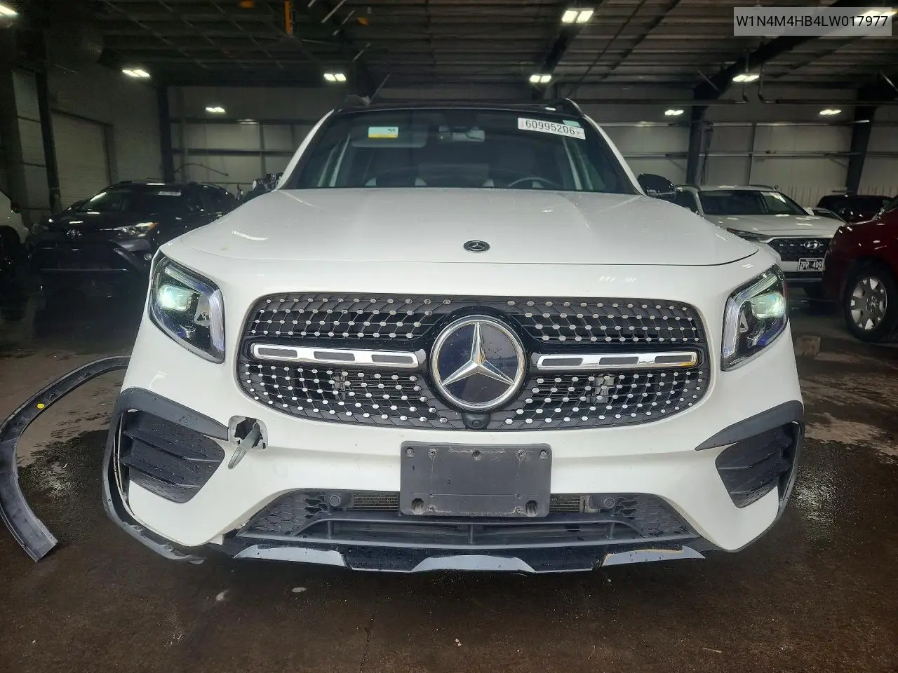 2020 Mercedes-Benz Glb 250 4Matic VIN: W1N4M4HB4LW017977 Lot: 60995206