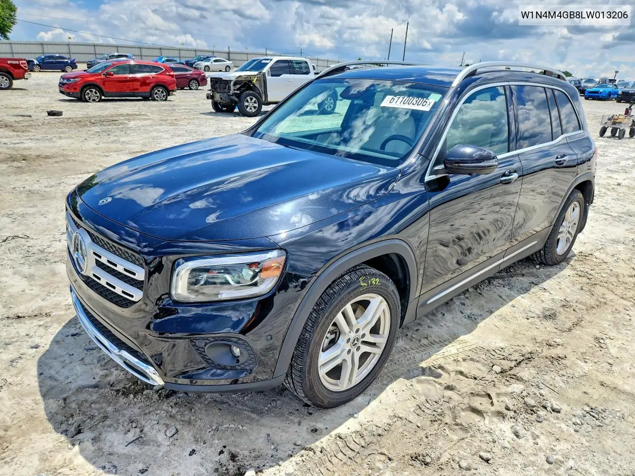 2020 Merz Glb VIN: W1N4M4GB8LW013206 Lot: 61100306