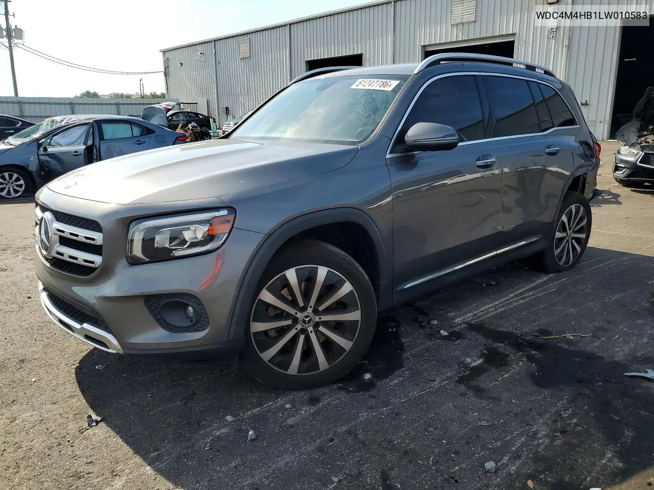 2020 Mercedes-Benz Glb 250 4Matic VIN: WDC4M4HB1LW010583 Lot: 61247786