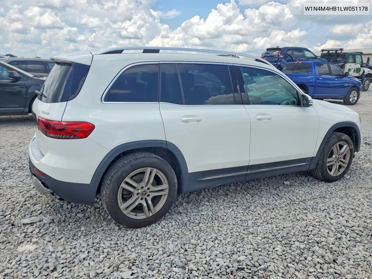 2020 Mercedes-Benz Glb 250 4Matic VIN: W1N4M4HB1LW051178 Lot: 61676336