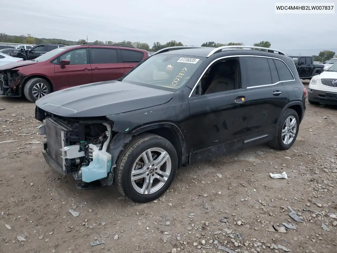 WDC4M4HB2LW007837 2020 Mercedes-Benz Glb 250 4Matic