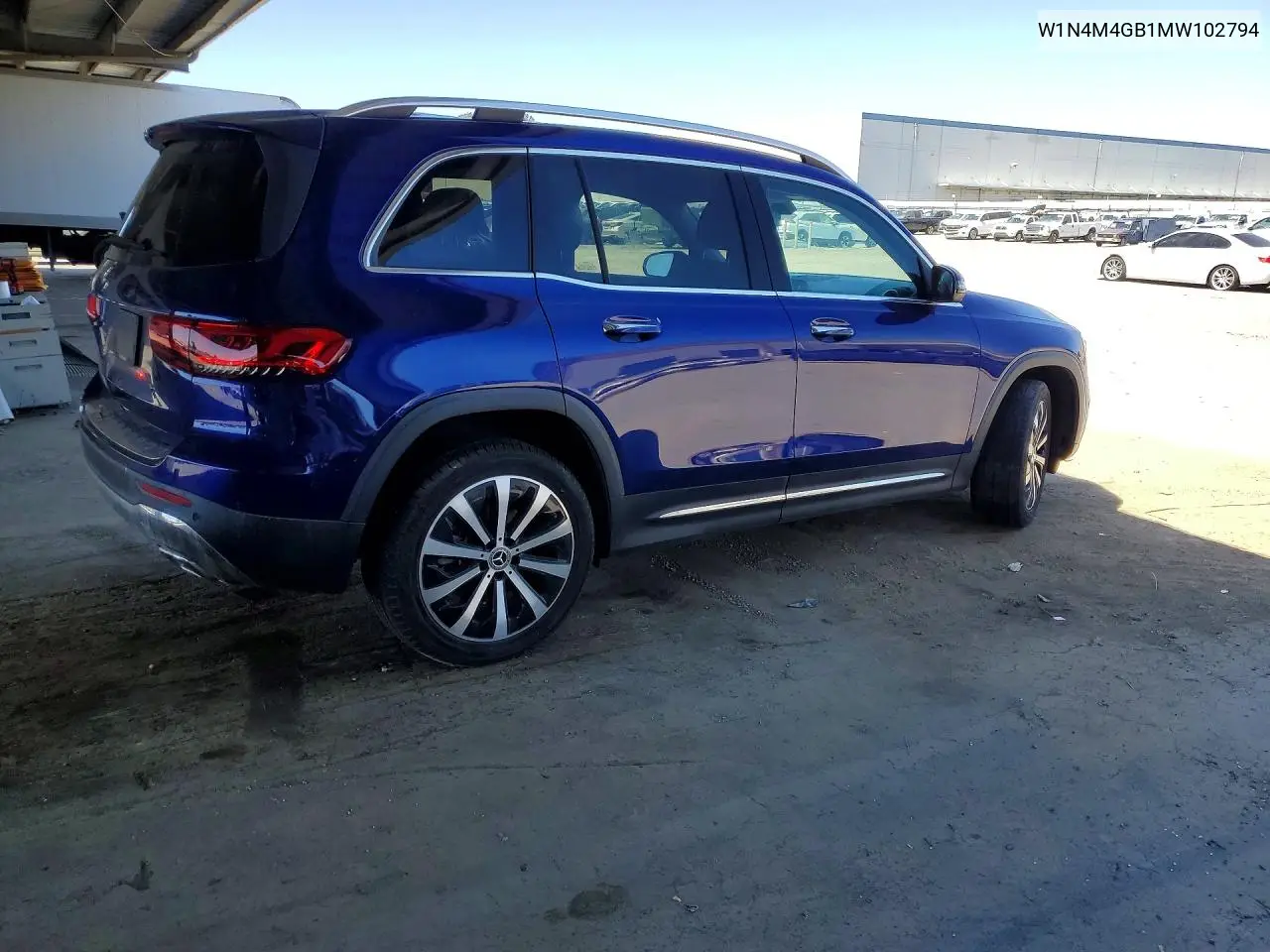 2021 Mercedes-Benz Glb 250 VIN: W1N4M4GB1MW102794 Lot: 41634256