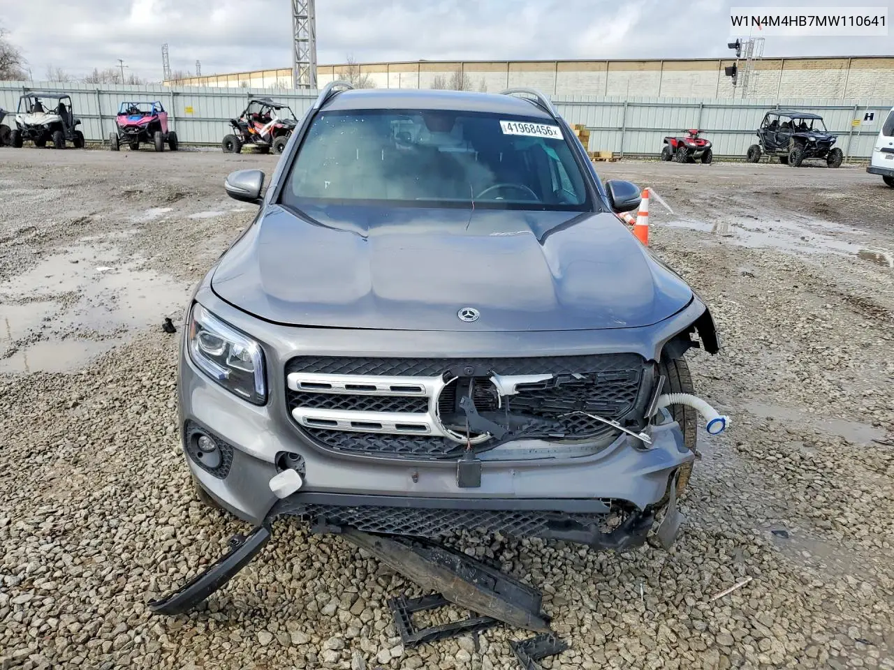 2021 Mercedes-Benz Glb 250 4Matic VIN: W1N4M4HB7MW110641 Lot: 41968456