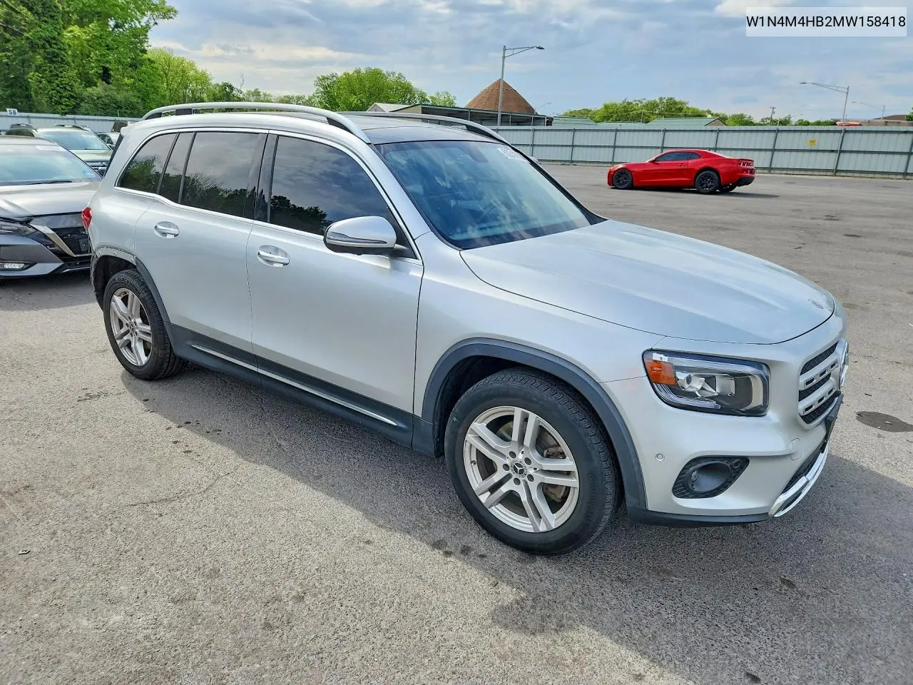 2021 Mercedes-Benz Glb 250 4Matic VIN: W1N4M4HB2MW158418 Lot: 53341936