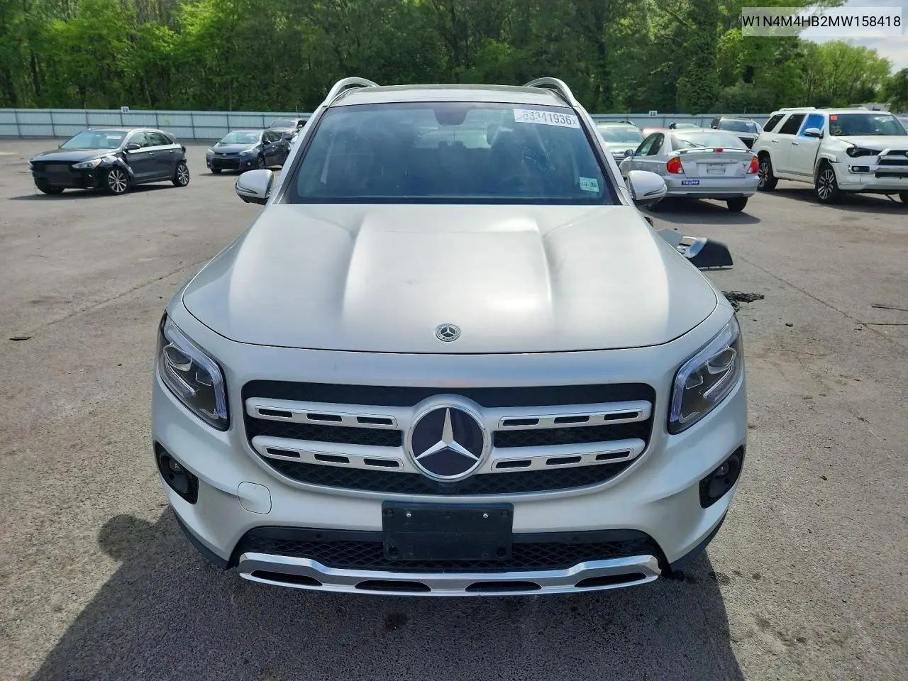 2021 Mercedes-Benz Glb 250 4Matic VIN: W1N4M4HB2MW158418 Lot: 53341936